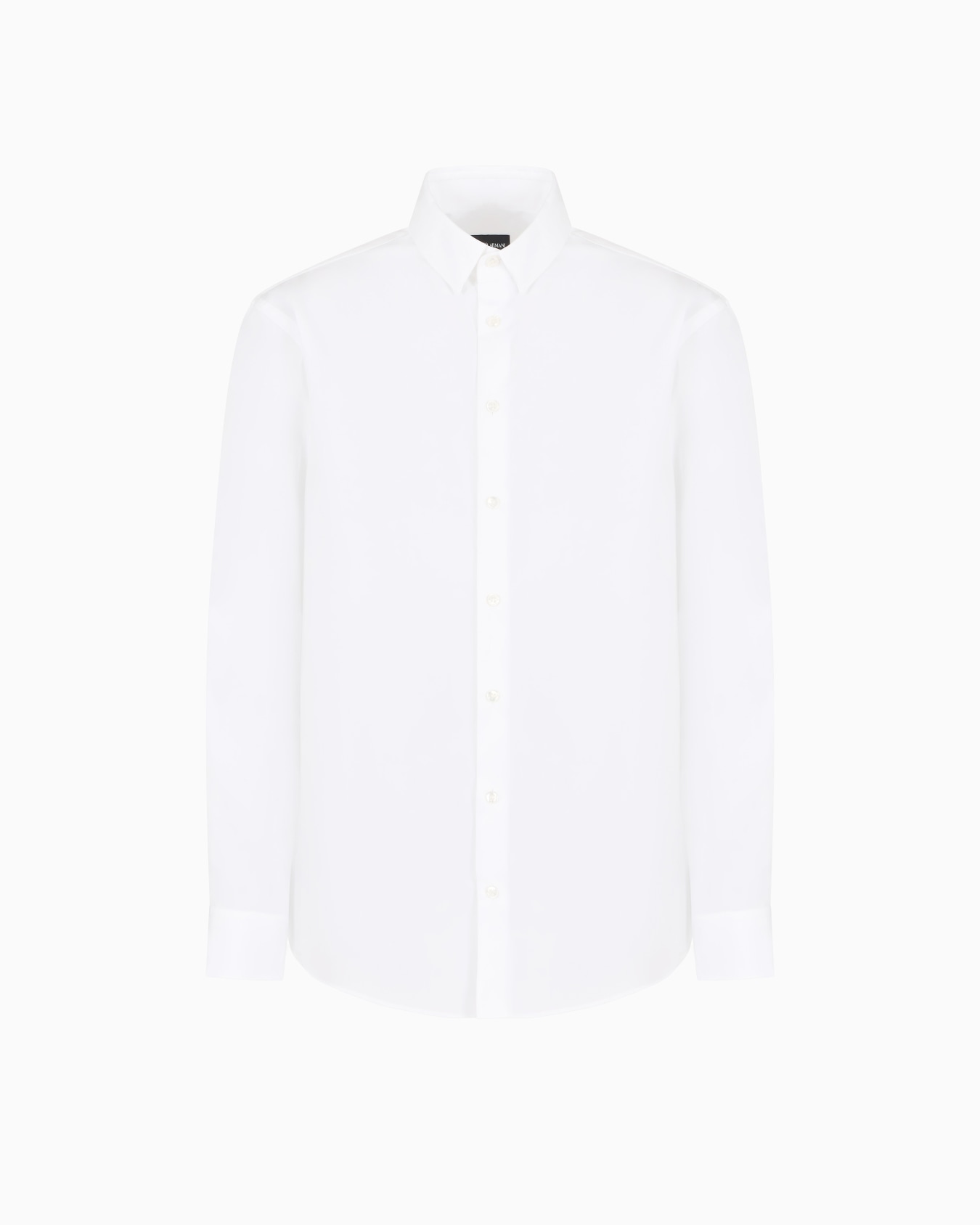Camisa de algodón de cuello mao Diapositiva 0