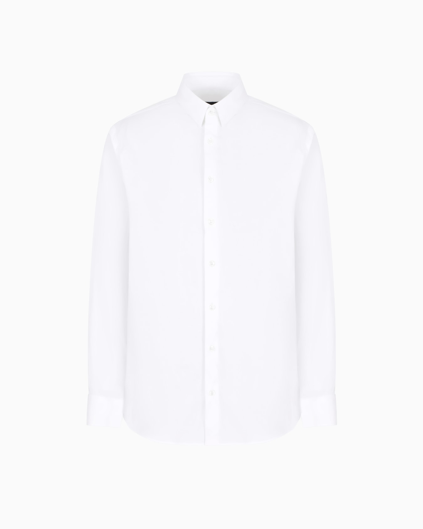Chemise en tissu stretch avec col à baleines Diapositive 0