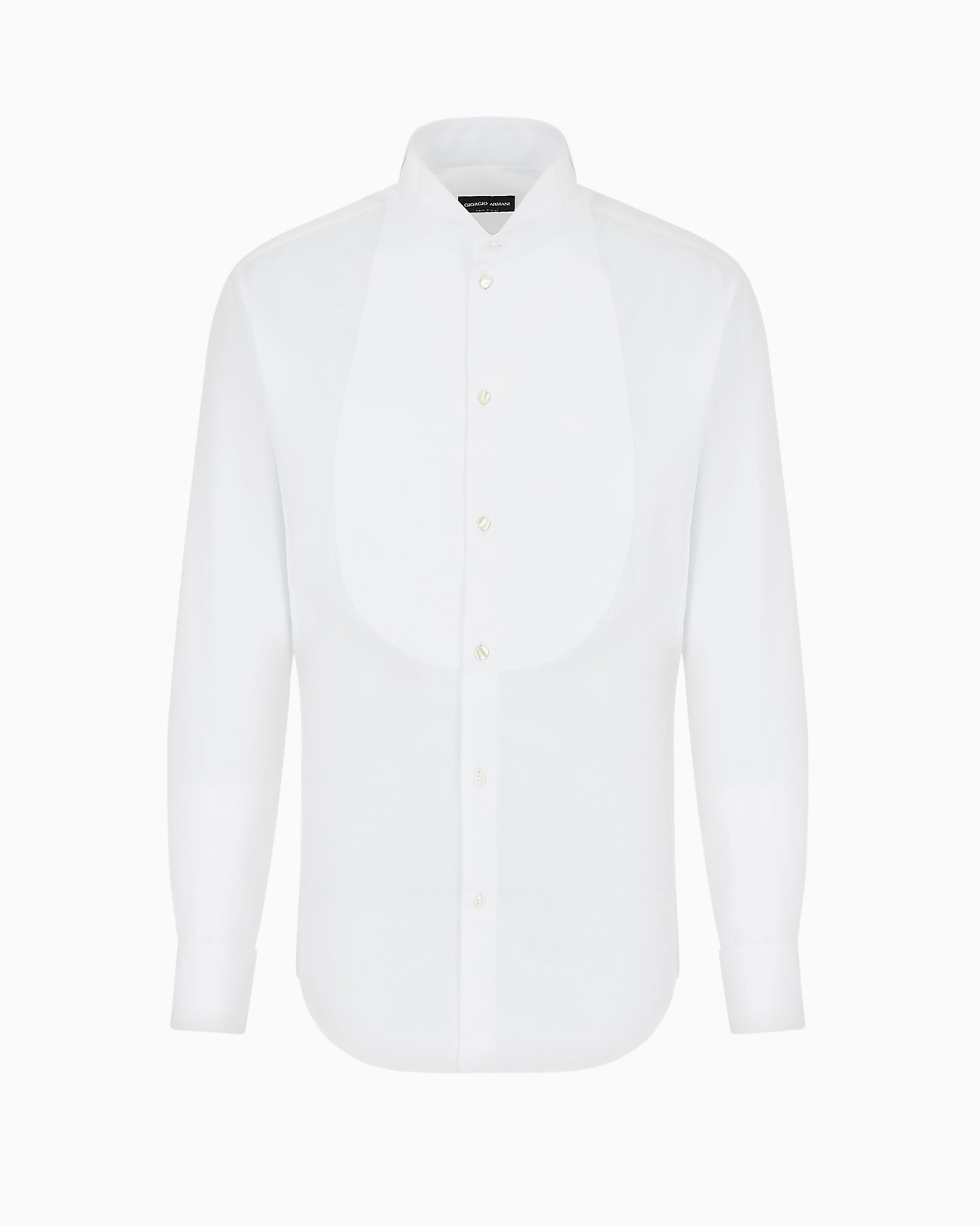 Icon tuxedo shirt in cotton poplin Slide 0
