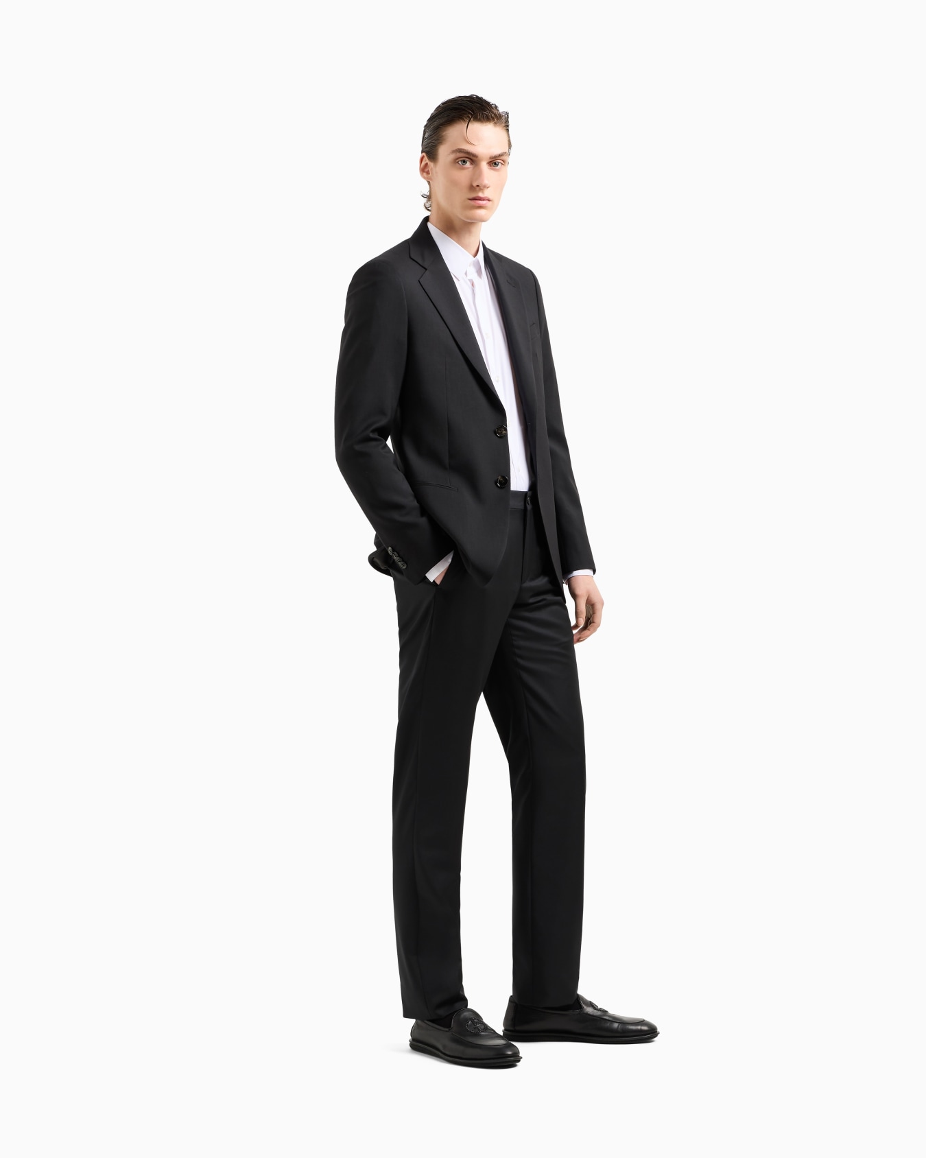 George line single-breasted jacket in cashmere Slide 1