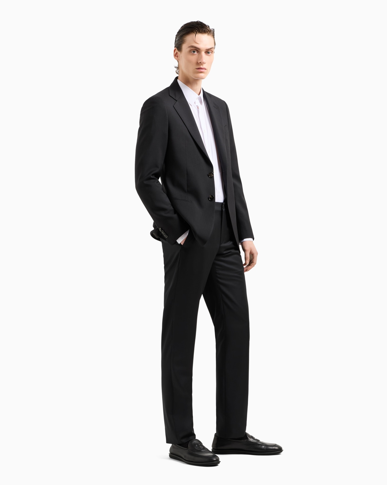 George line single-breasted jacket in cashmere Slide 3