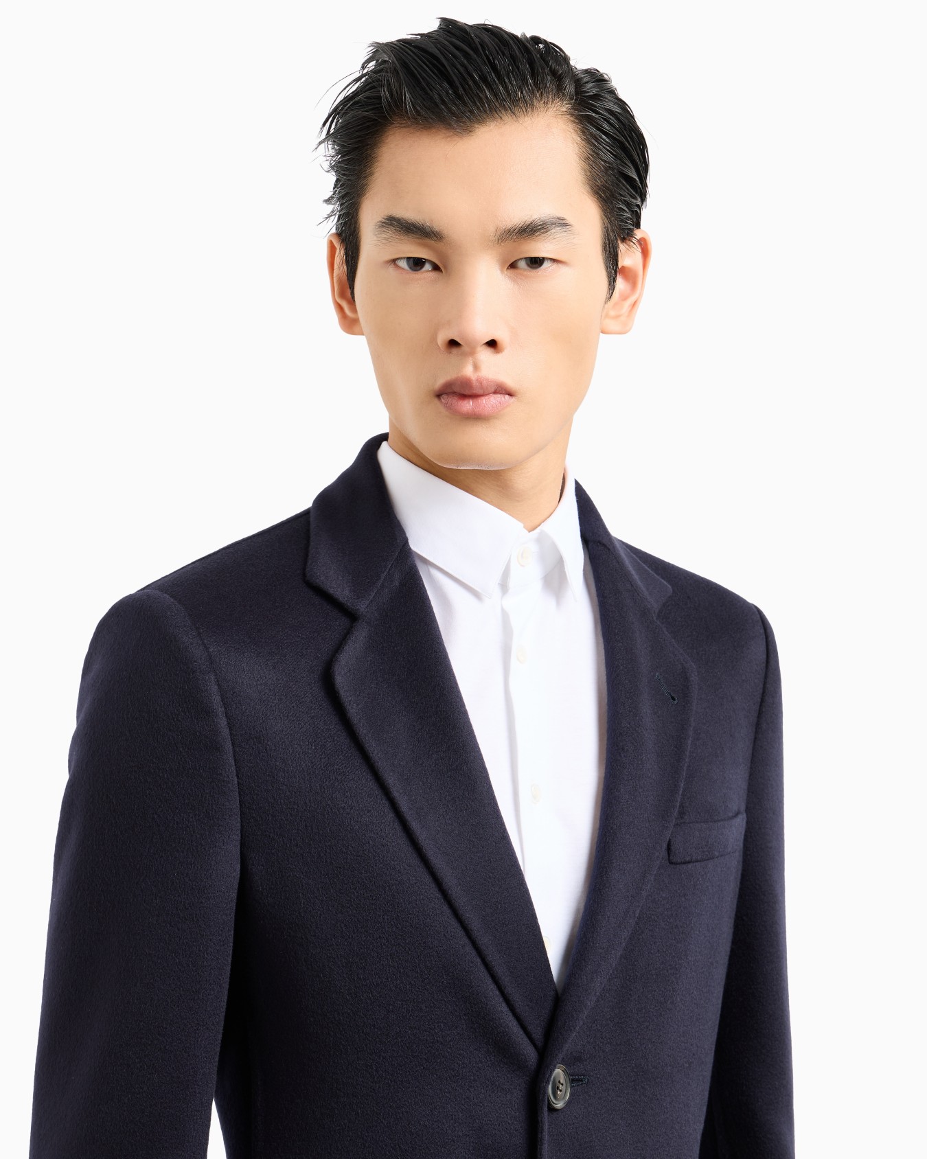 Manteau en tissu double de cachemire Diapositive 4
