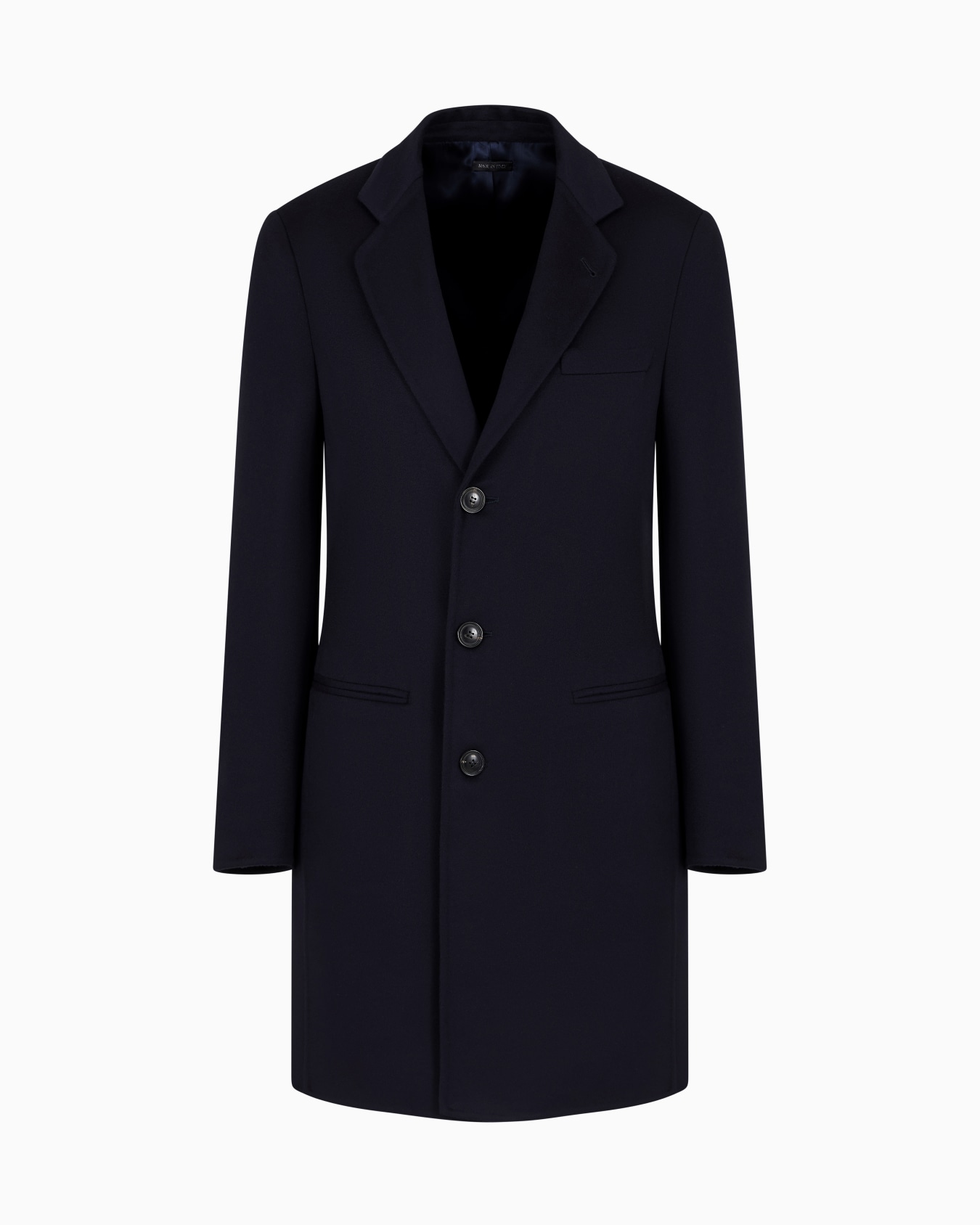 Manteau en tissu double de cachemire Diapositive 0