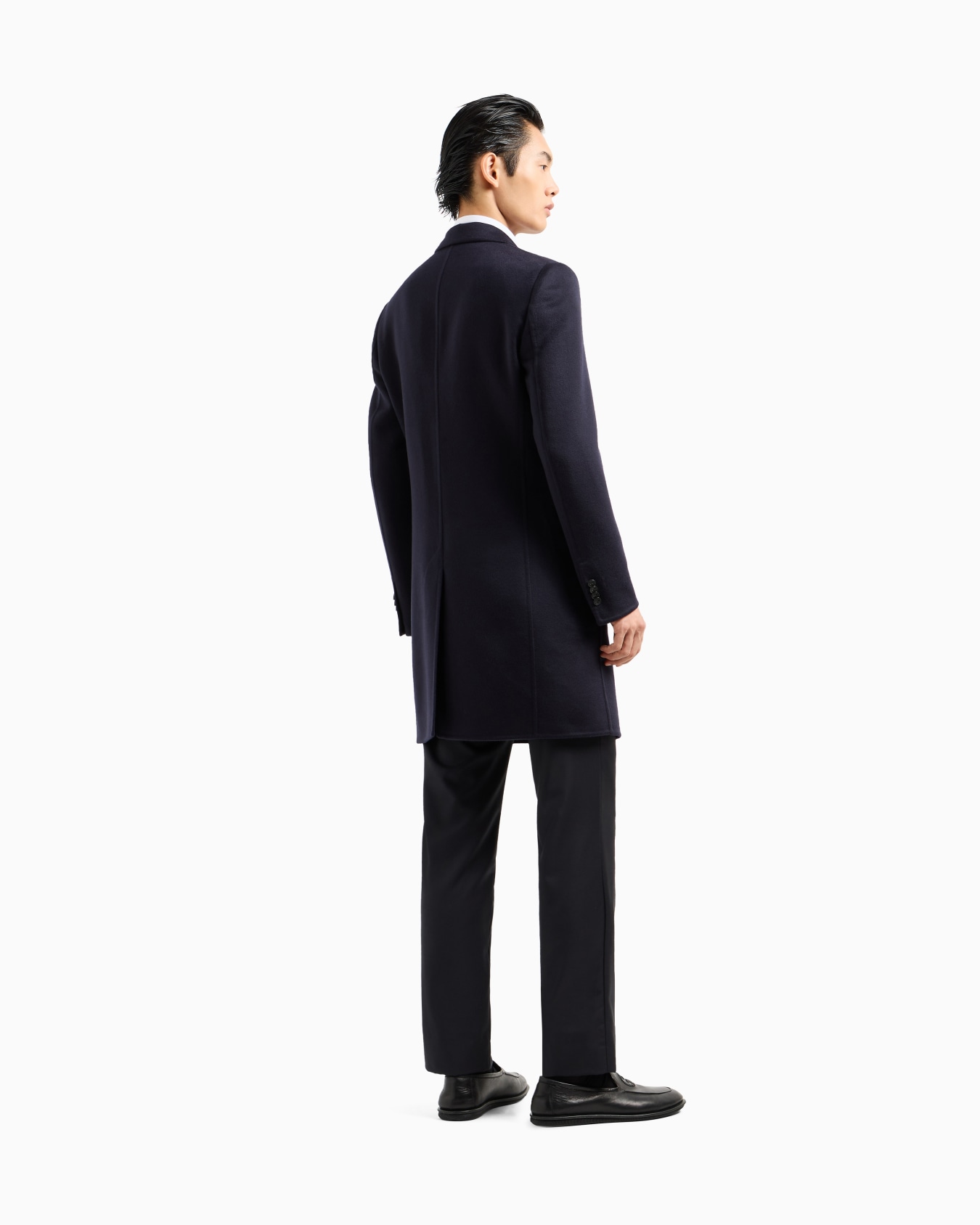 Manteau en tissu double de cachemire Diapositive 2