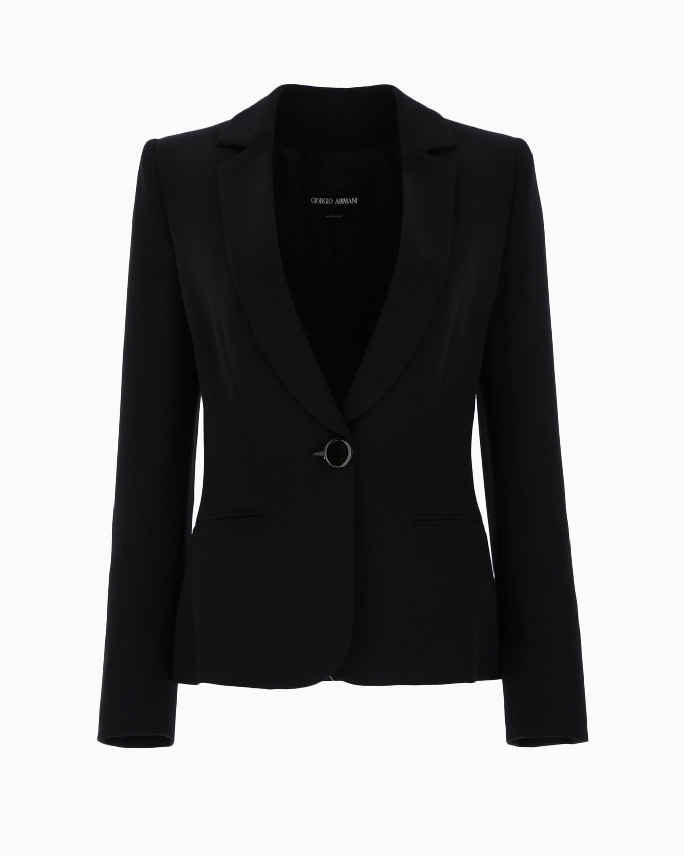 Mulberry silk single-breasted jacket Slide 0