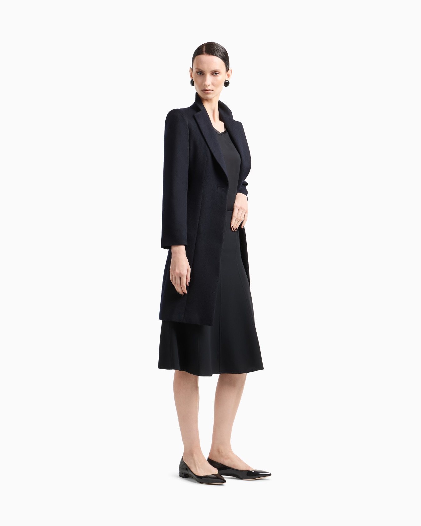Silk midi skirt Slide 1