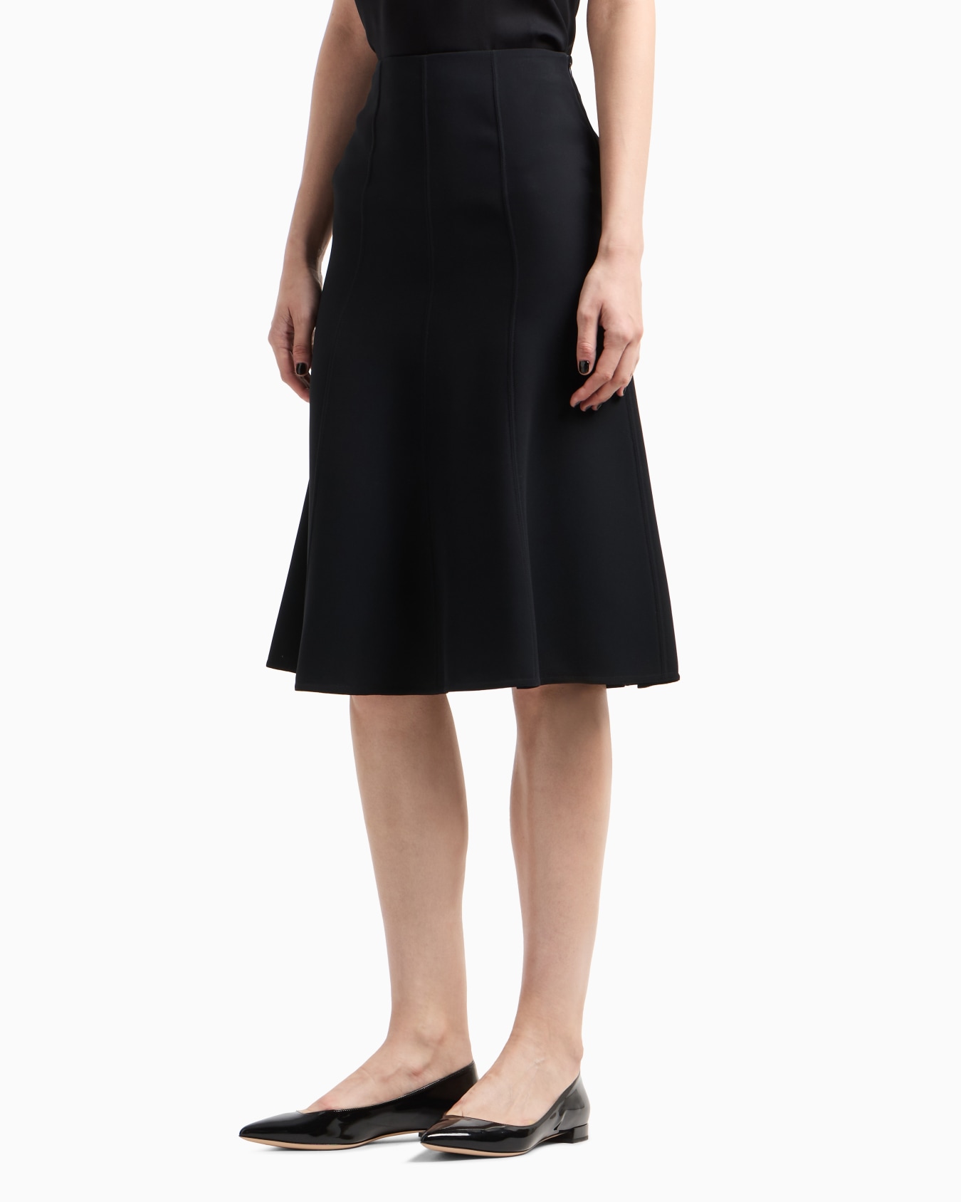 Silk midi skirt Slide 3
