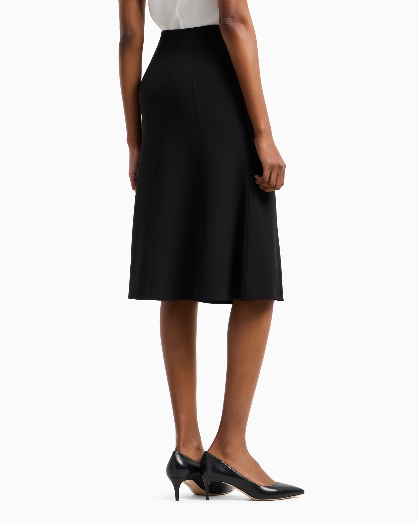 Silk midi skirt Slide 2