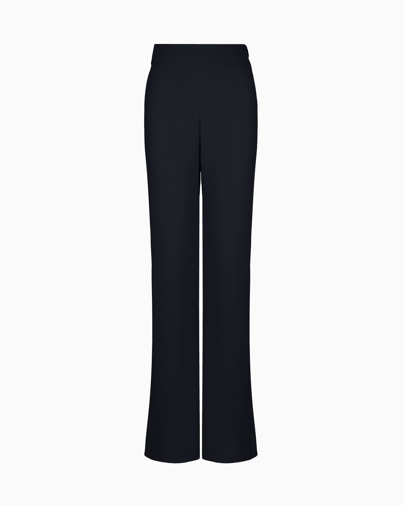 Wide-leg silk trousers Slide 0
