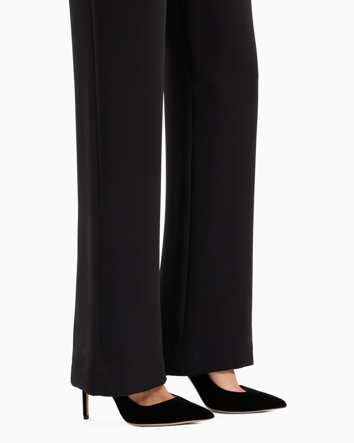 Pantalon large en soie Diapositive 4