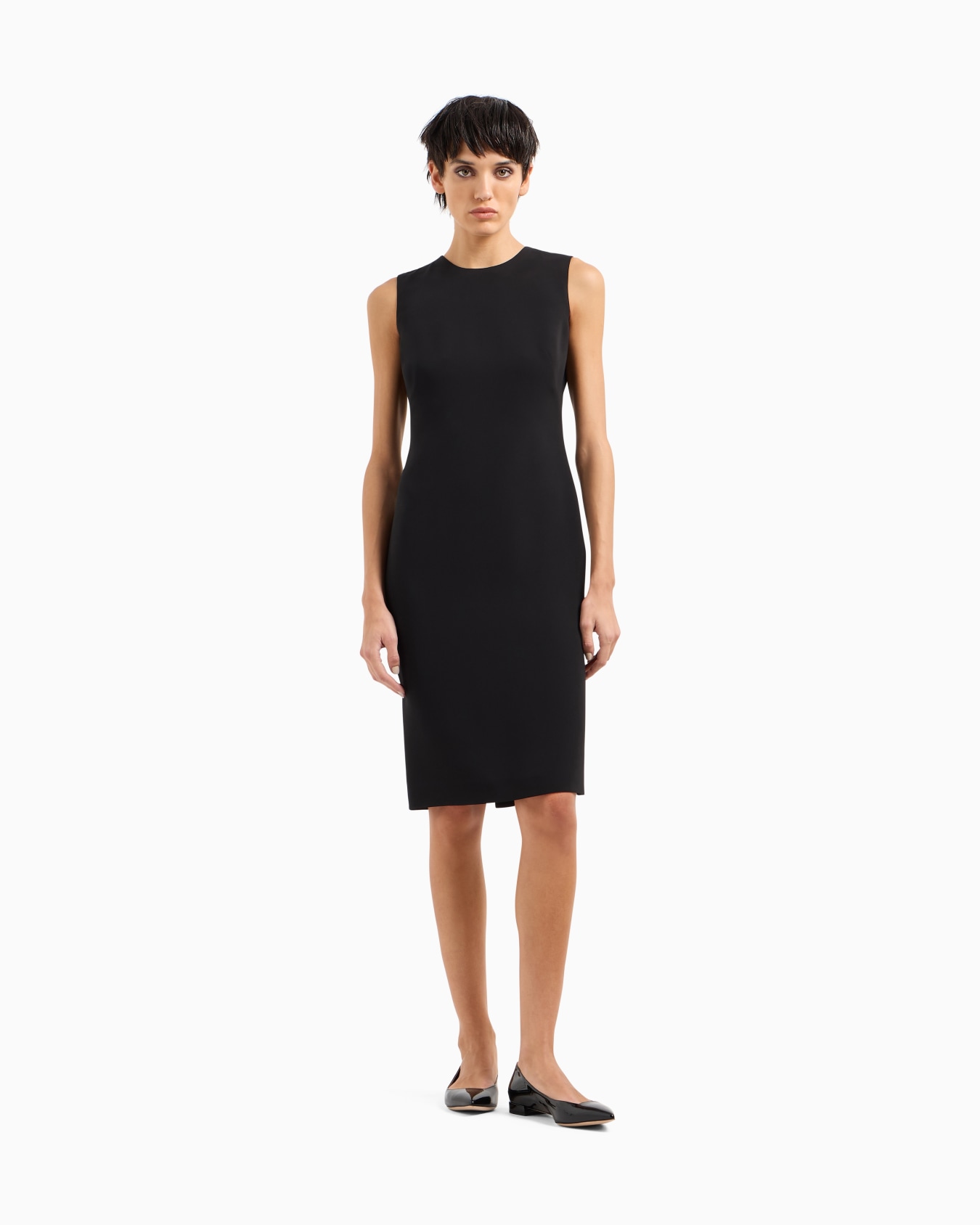 Robe fourreau en soie Diapositive 3