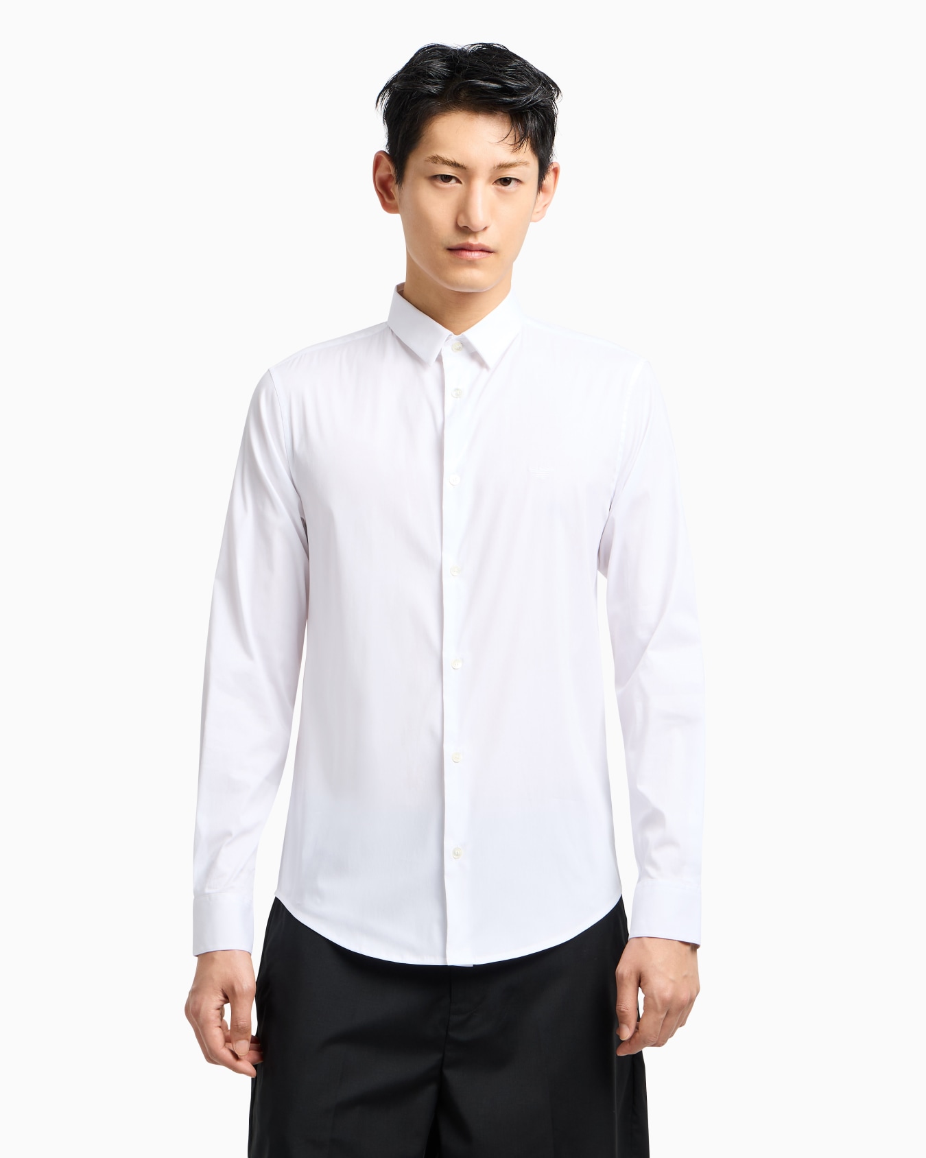 Stretch nylon-blend shirt Slide 3