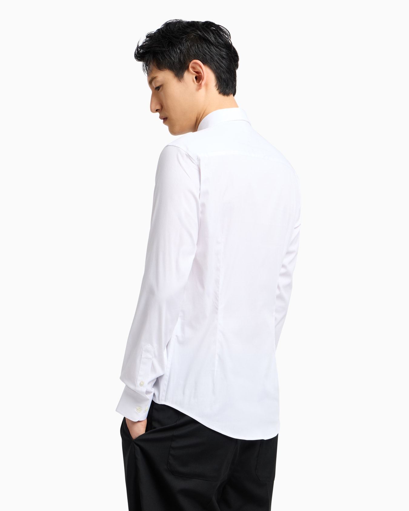 Stretch nylon-blend shirt Slide 2