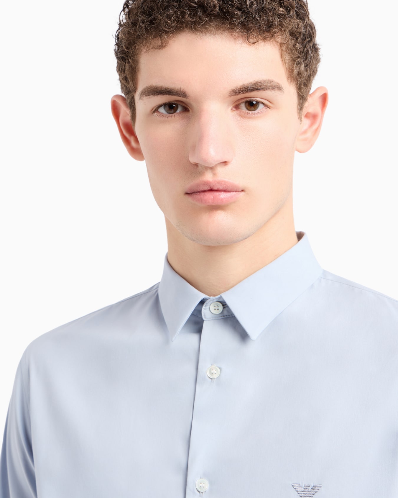 Chemise en mélange nylon stretch Diapositive 4