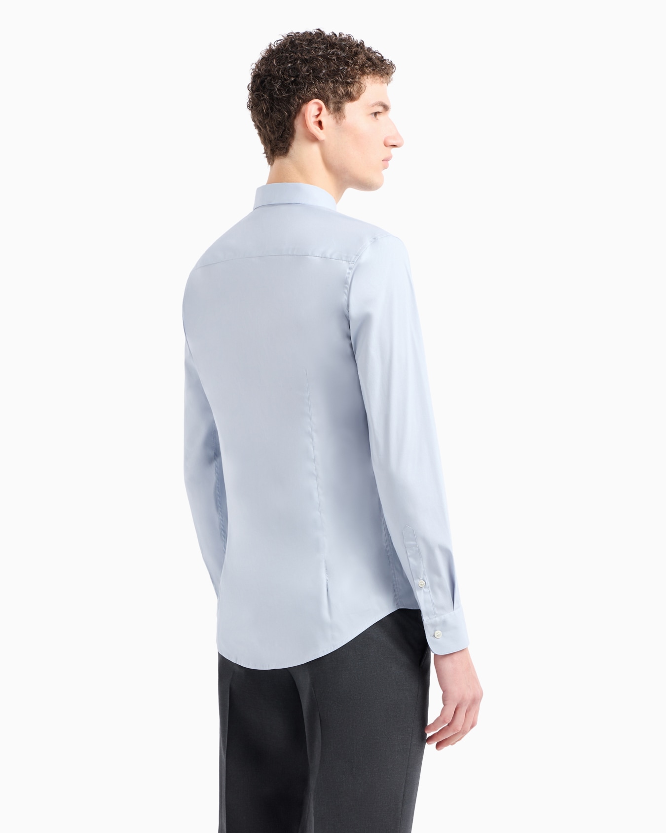 Chemise en mélange nylon stretch Diapositive 2
