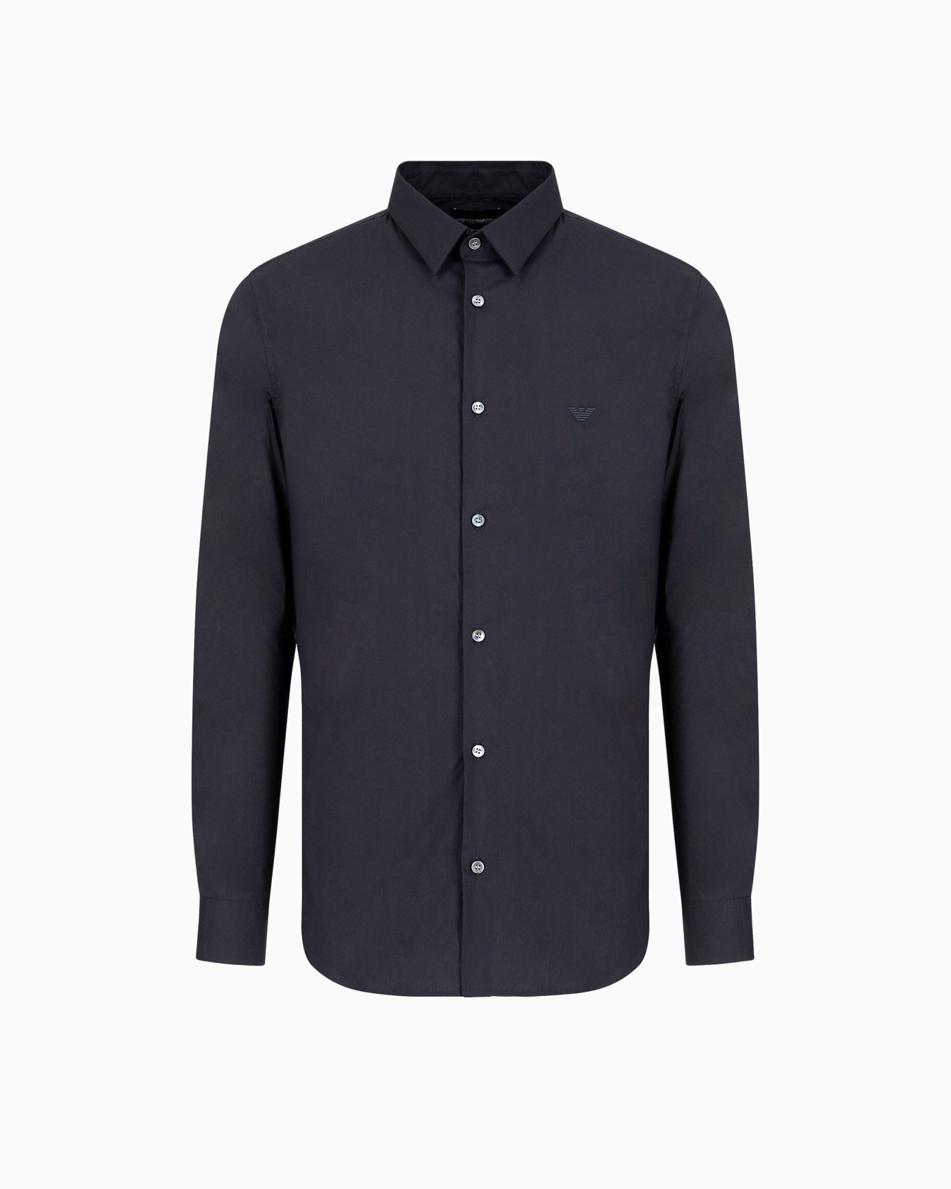 Stretch nylon-blend shirt Slide 0