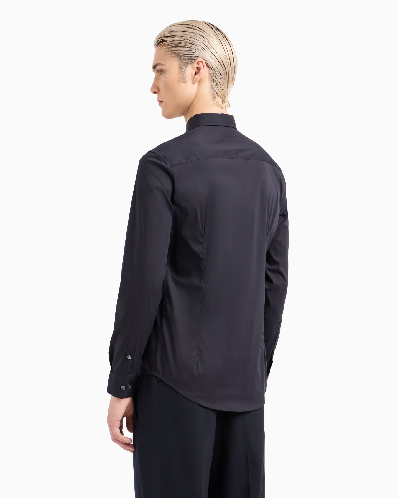 Stretch nylon-blend shirt Slide 2