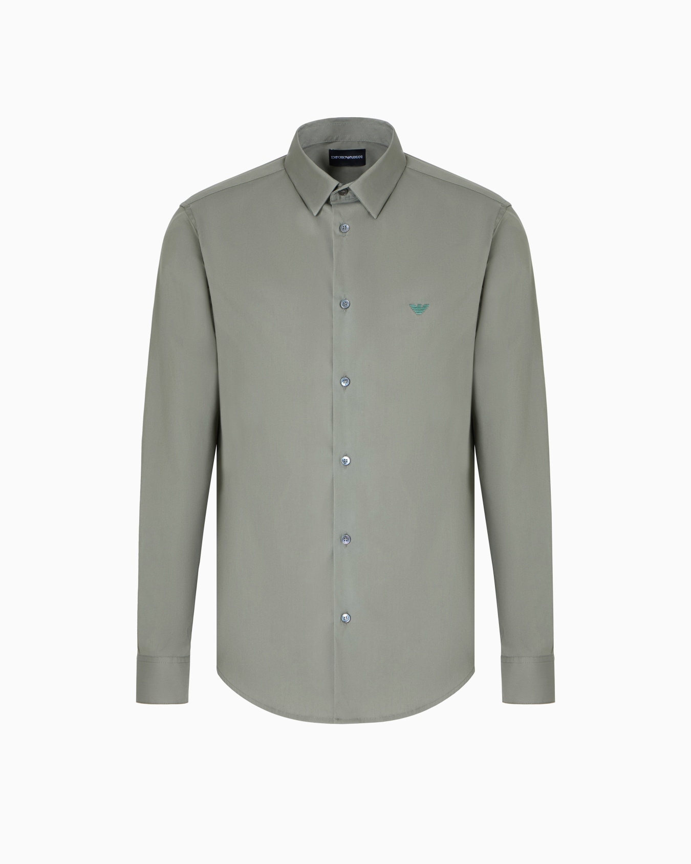 Stretch nylon-blend shirt Slide 0