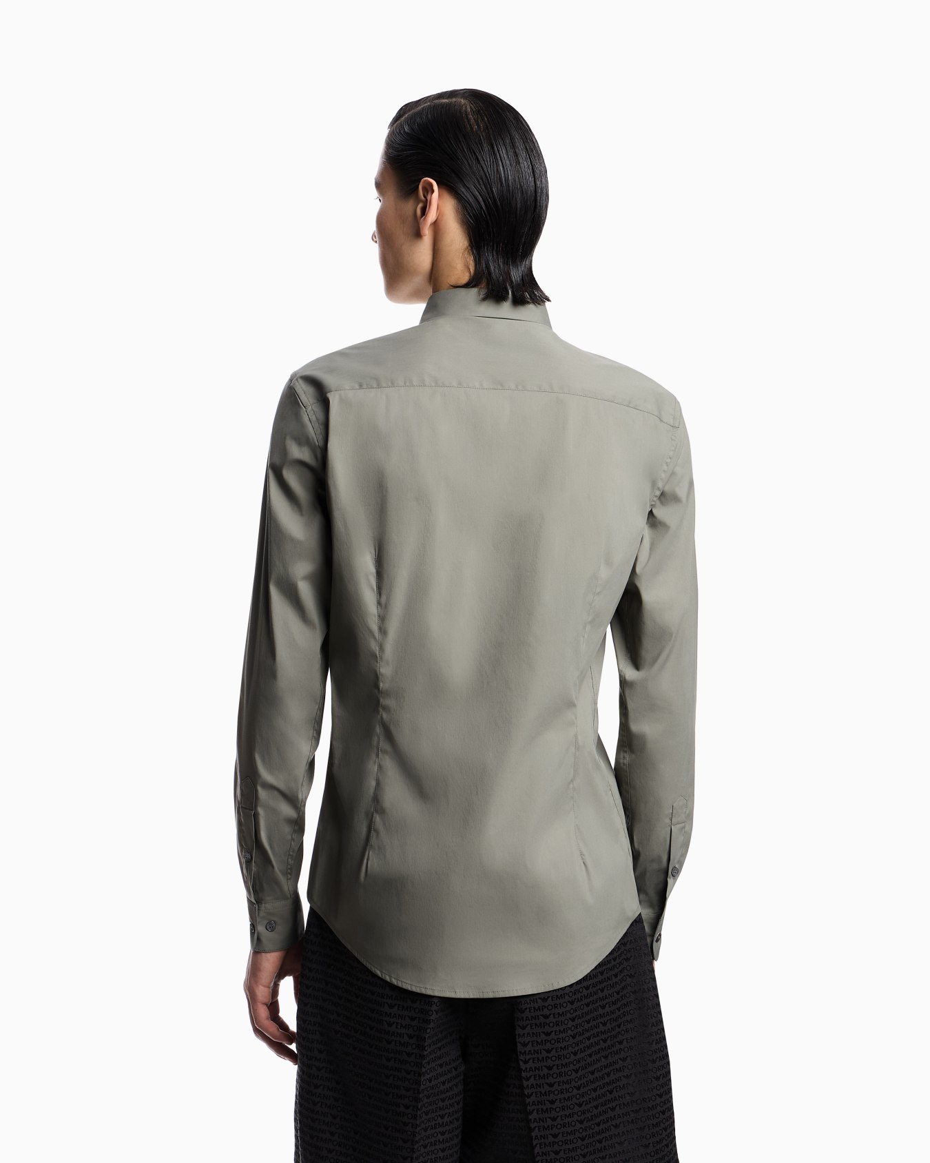 Stretch nylon-blend shirt Slide 2