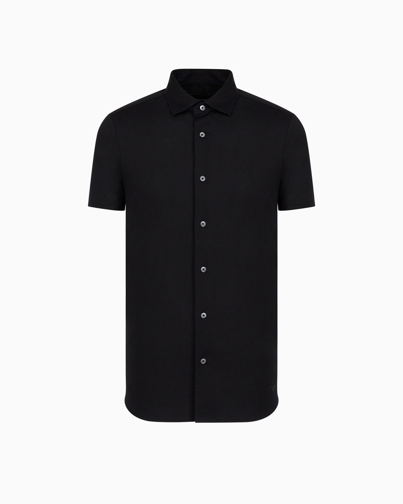 Chemise à manches courtes en jersey mélange lyocell ASV Diapositive 0
