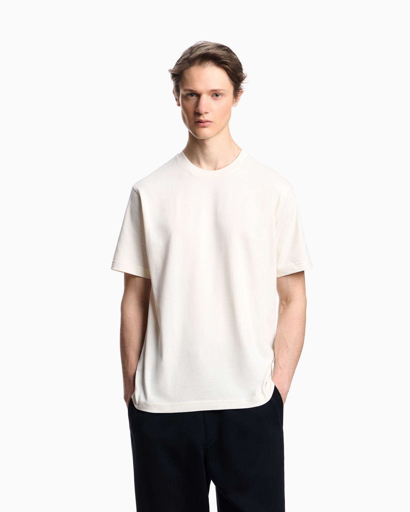 Three-pack of jersey T-shirts with logo Slide 3