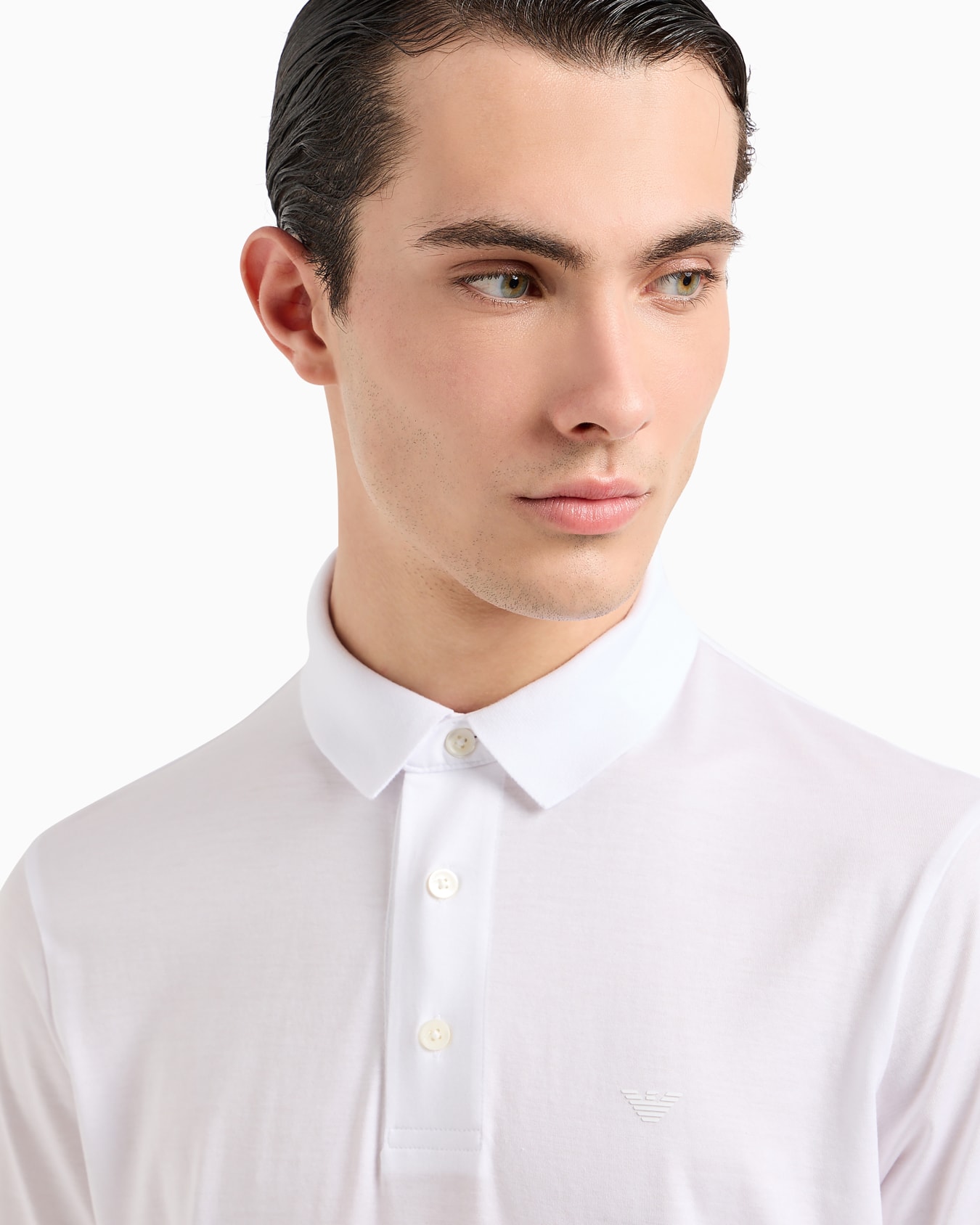 ASV Lyocell-blend jersey polo shirt Slide 4