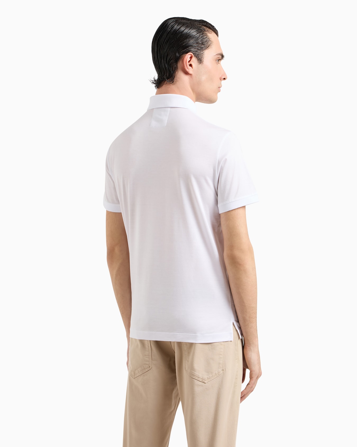 ASV Lyocell-blend jersey polo shirt Slide 2