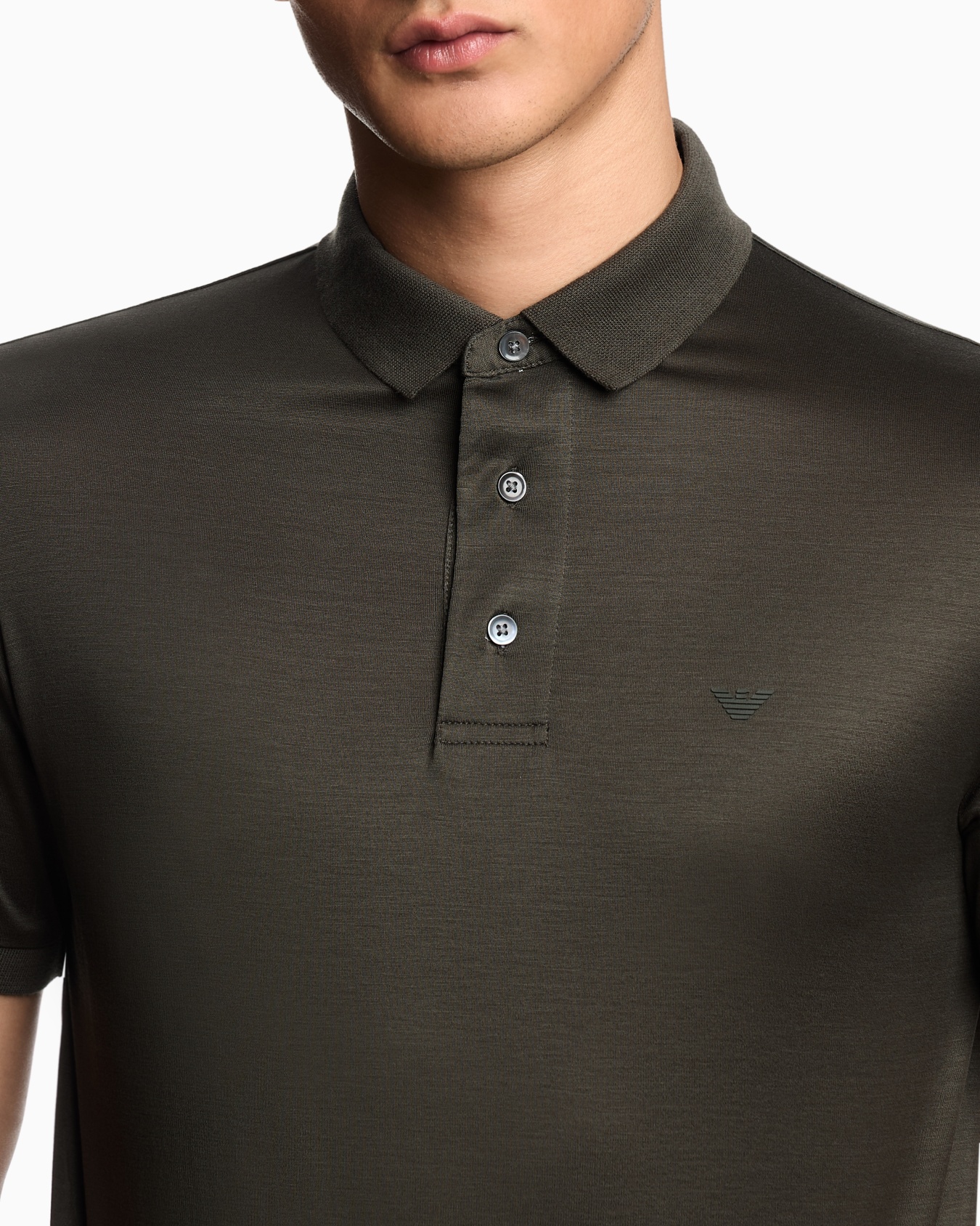 ASV Lyocell-blend jersey polo shirt Slide 4