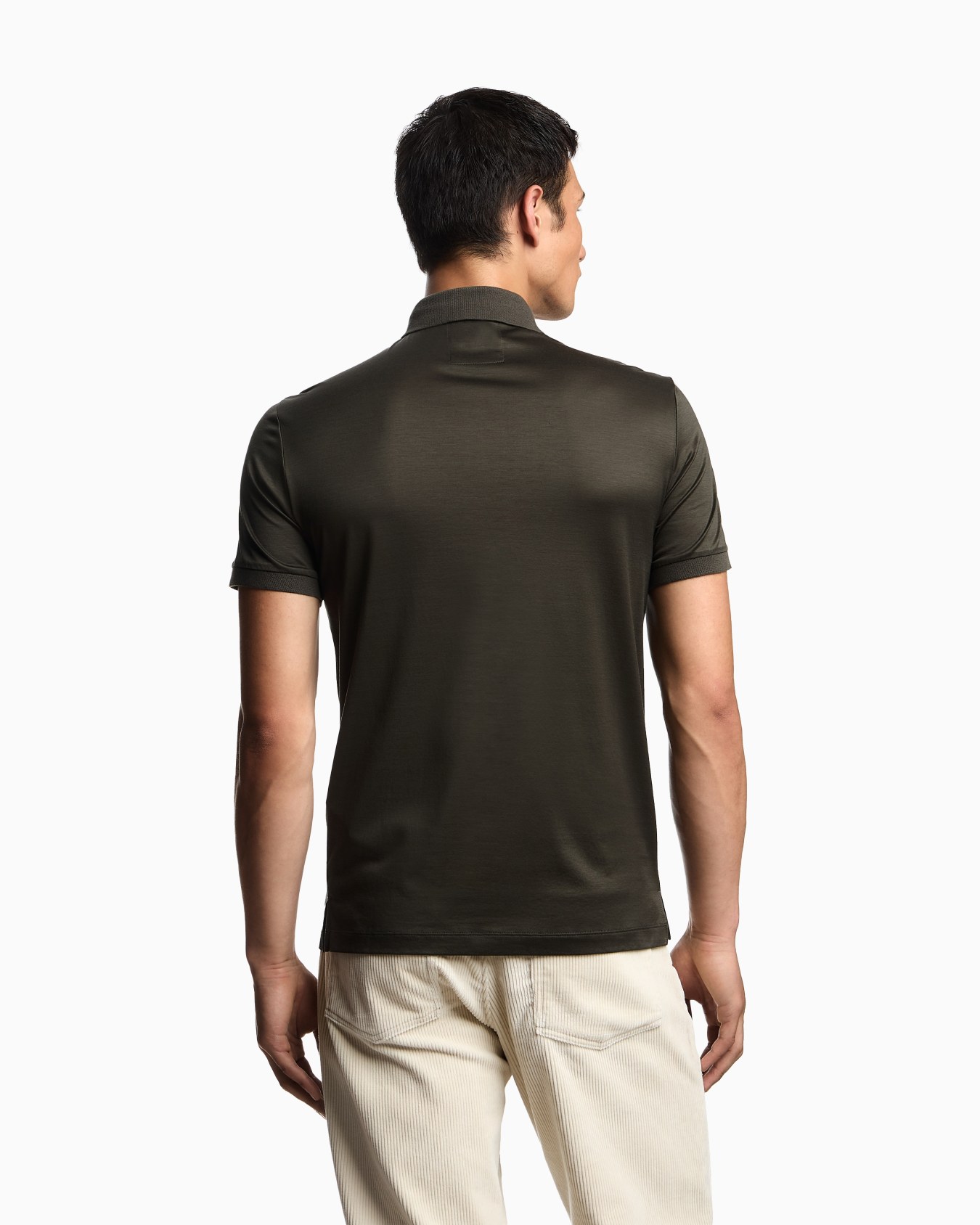 ASV Lyocell-blend jersey polo shirt Slide 2