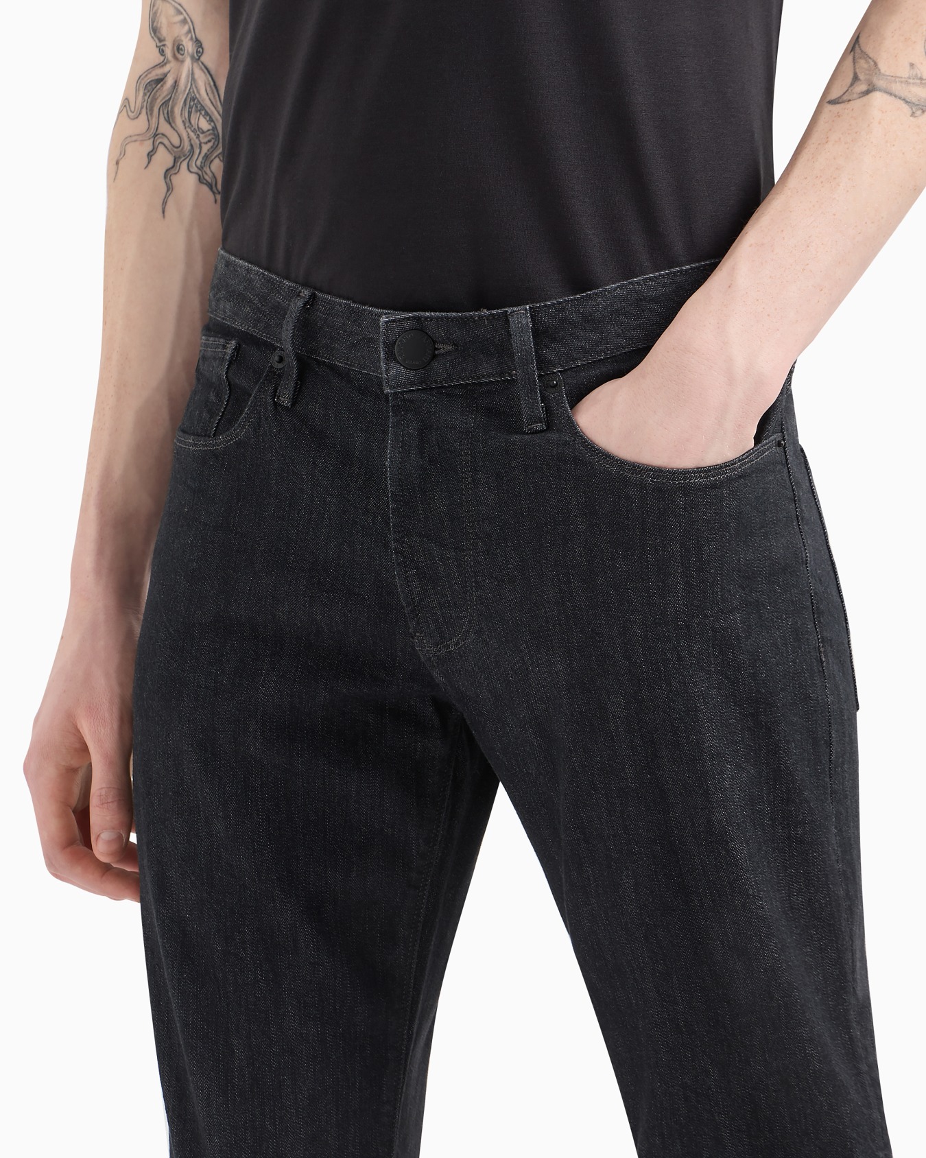 J06 Slim-fit, twill-melange jeans in 10 oz comfort denim Slide 4