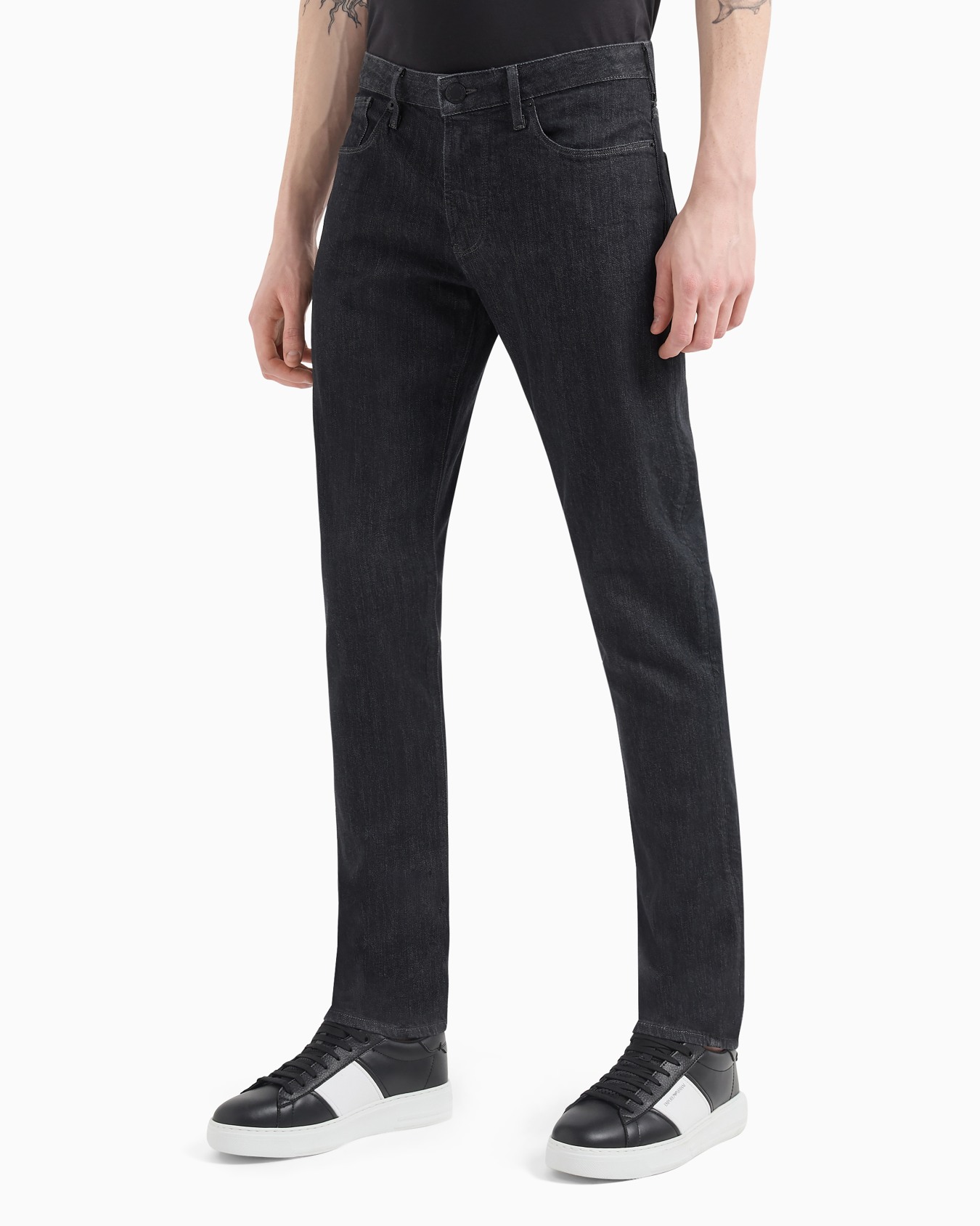 J06 Slim-fit, twill-melange jeans in 10 oz comfort denim Slide 3