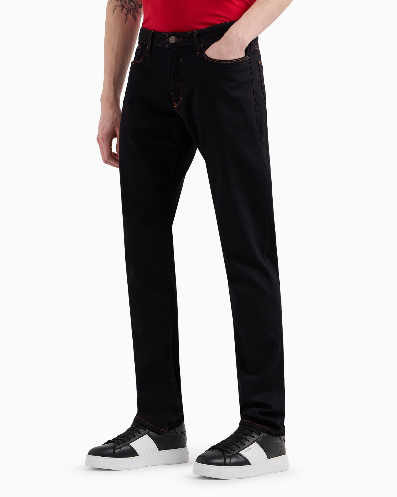 J06 Slim-fit, washed, 10.5 oz comfort-denim jeans Slide 3