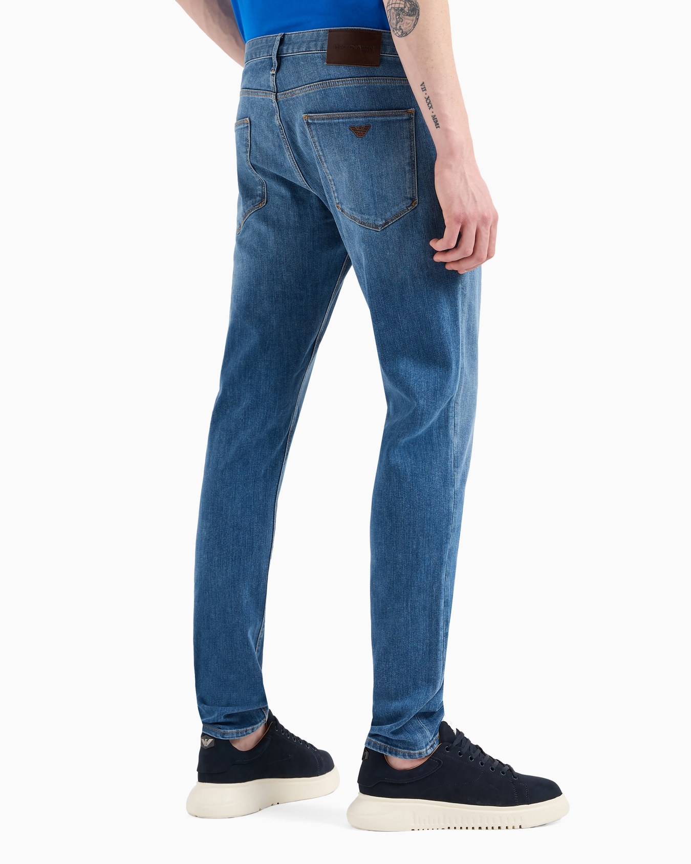 Jeans J06 slim fit in comfort denim 11,5 oz washed Slide 2