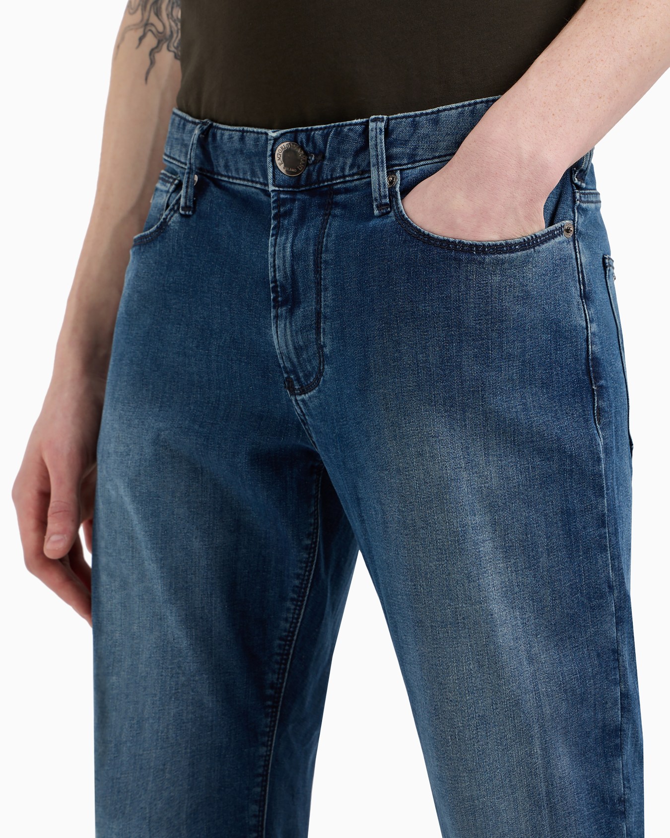 J06 Slim-fit jeans in comfort twill 9.5 oz denim Slide 4