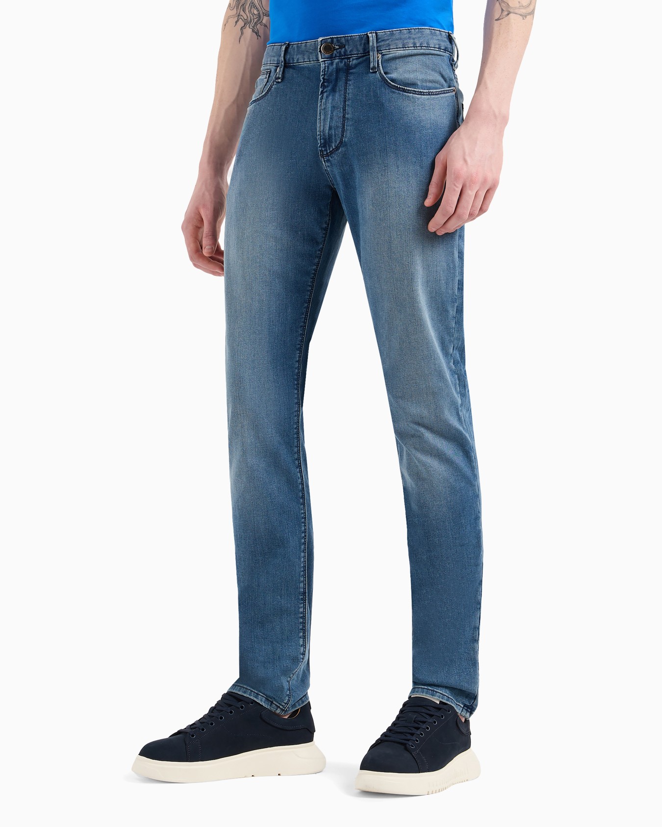 J06 Slim-fit jeans in comfort twill 9.5 oz denim Slide 3