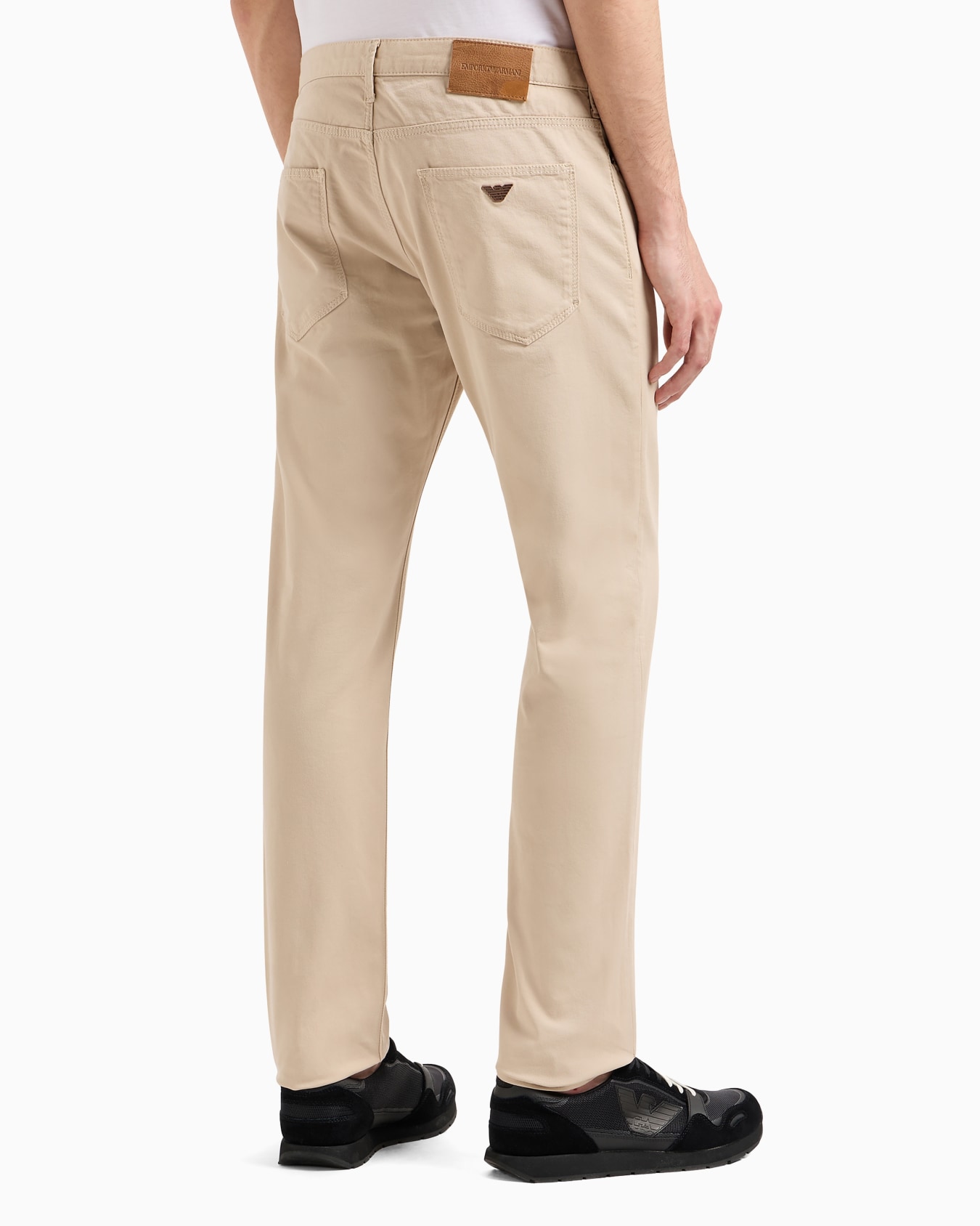 J06 Comfort stretch-gabardine, slim-fit trousers Slide 2
