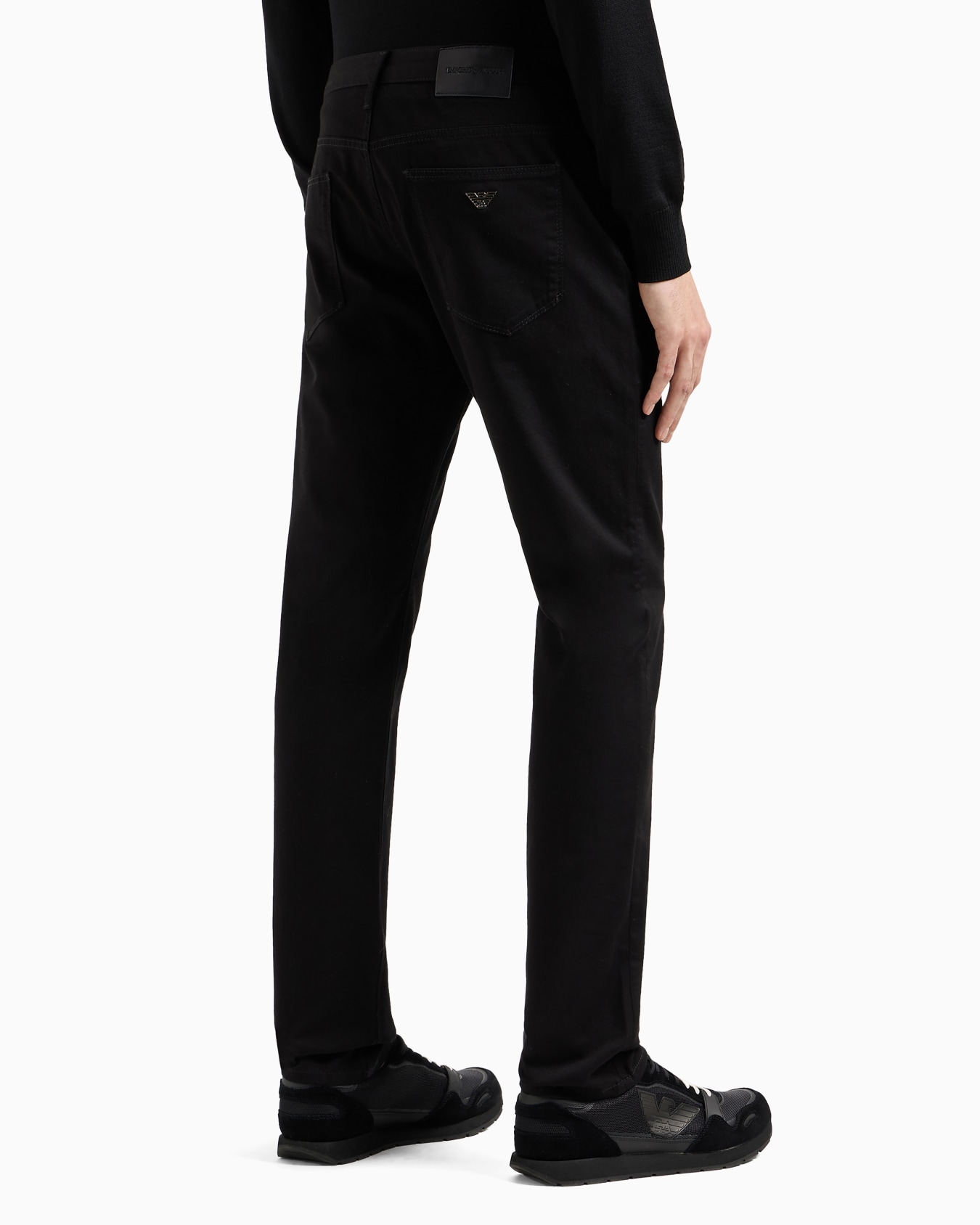 J06 Comfort stretch-gabardine, slim-fit trousers Slide 2