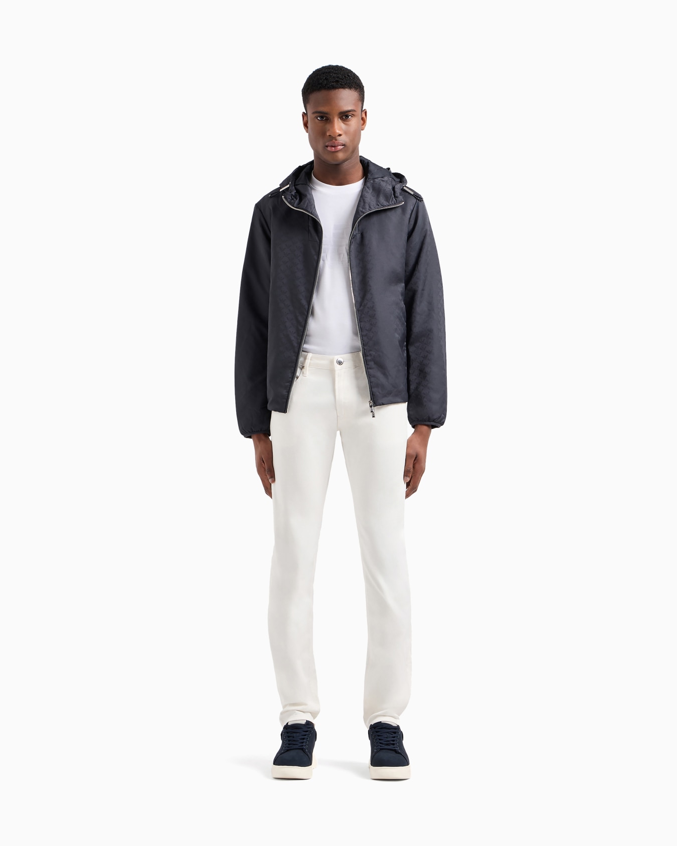 J06 Stretch-twill slim-fit trousers Slide 1