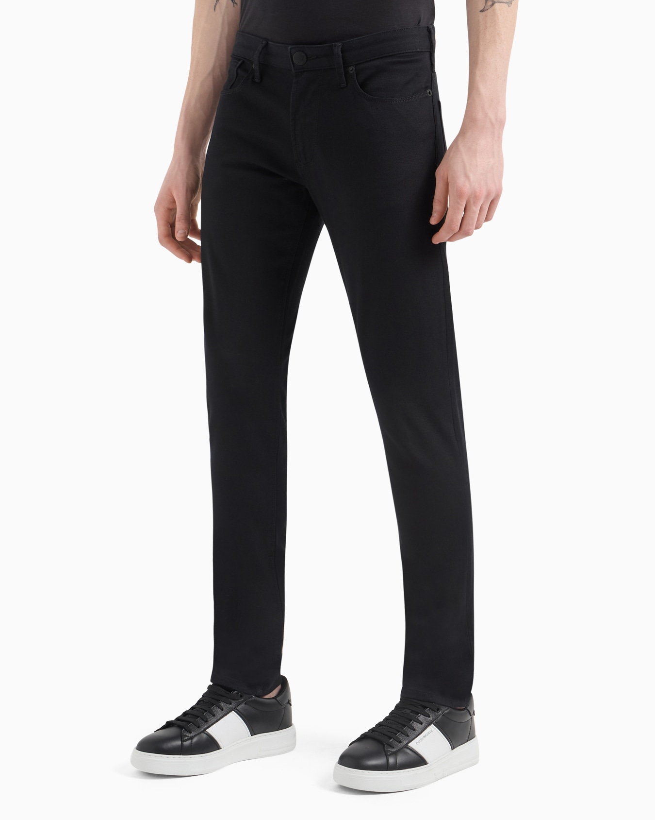 J06 Stretch-twill slim-fit trousers Slide 3