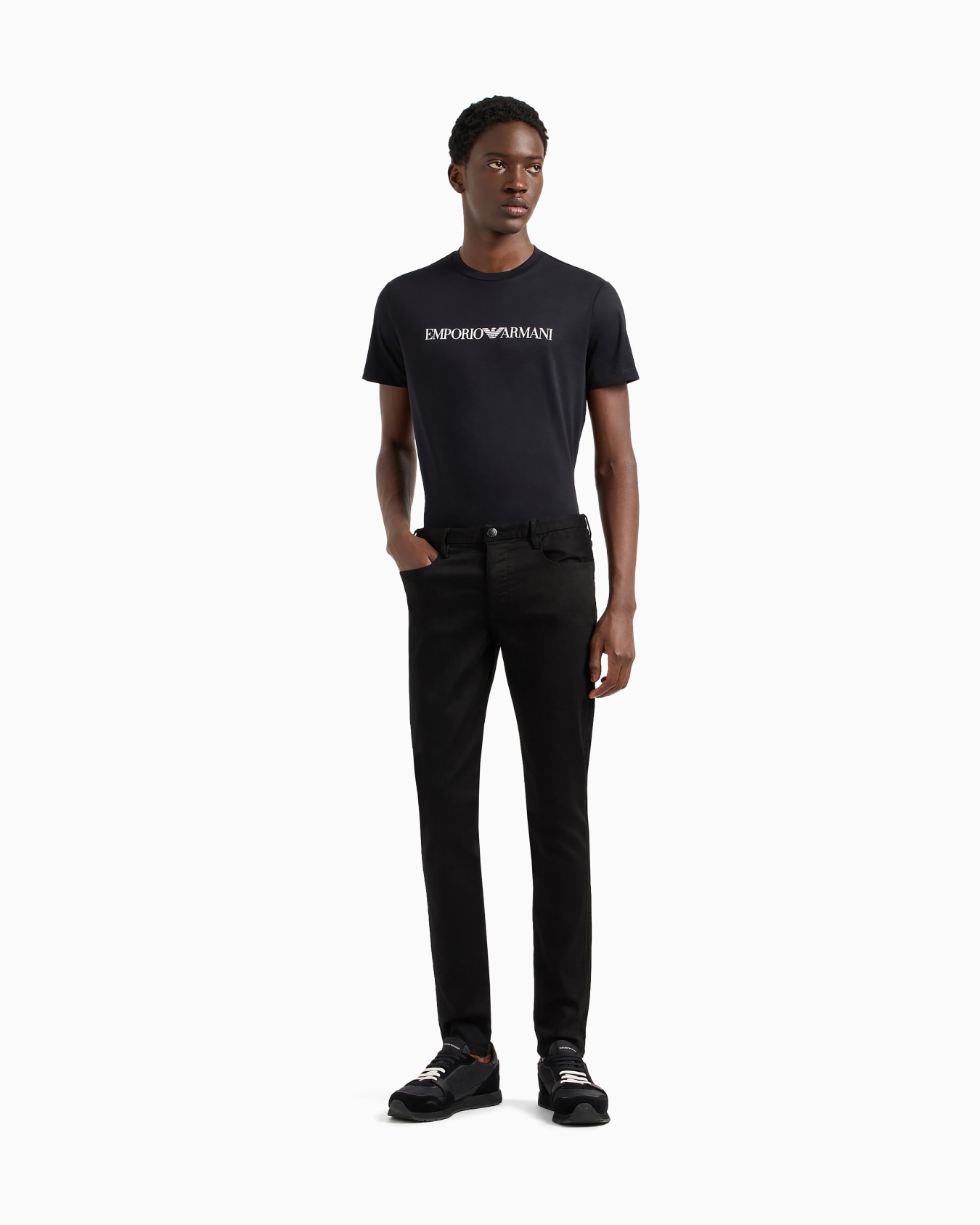 J11 Slim-fit extra comfort modal-blend denim jeans Slide 1
