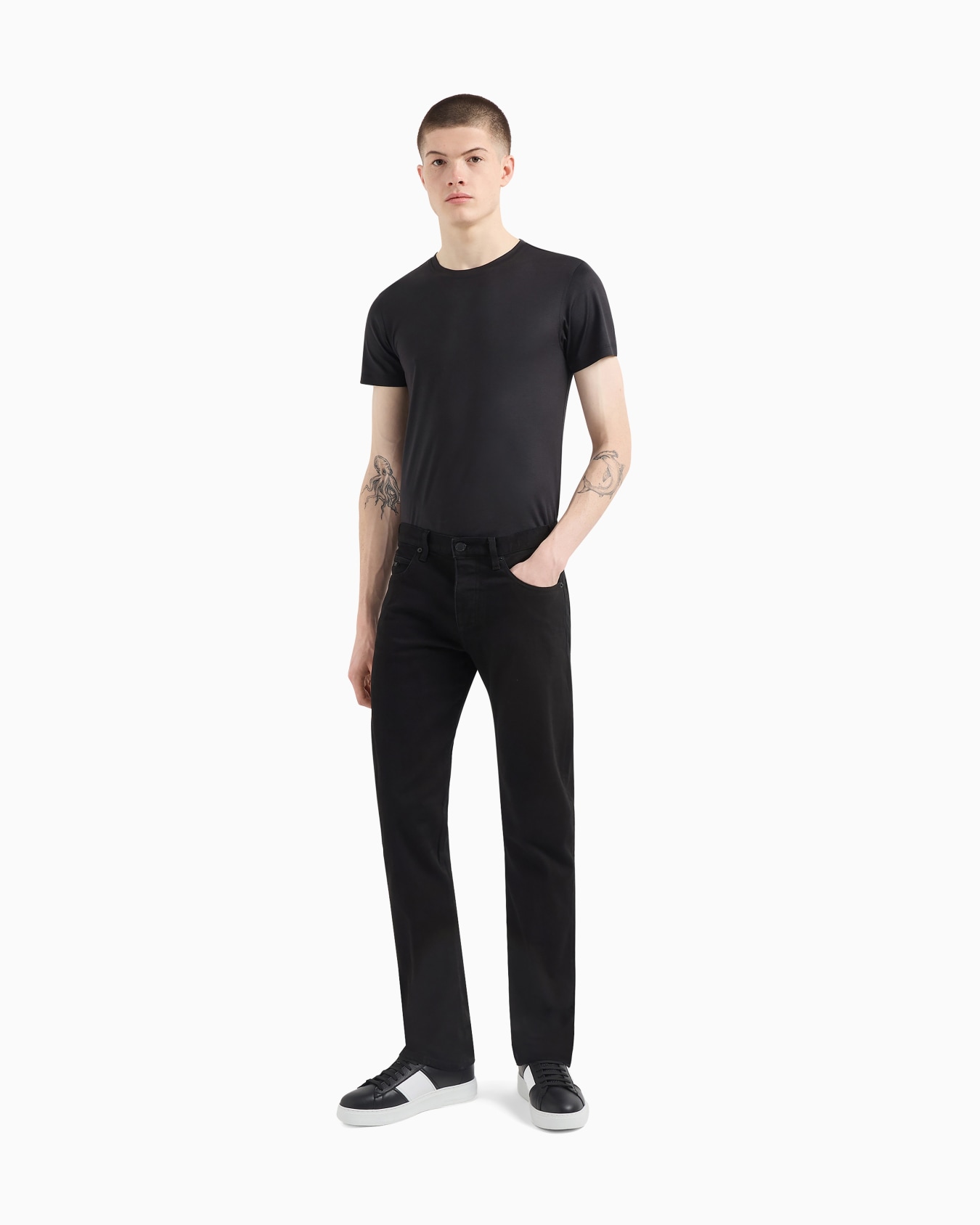 Jean J21 coupe classique en denim sergé confortable lavé 350 g/m2 Diapositive 1