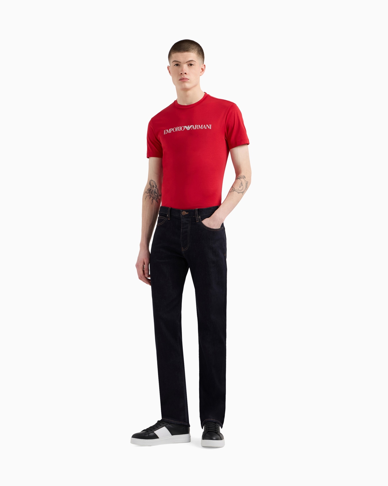 Jean J21 coupe classique en denim confortable lavé 390 g/m2 Diapositive 1
