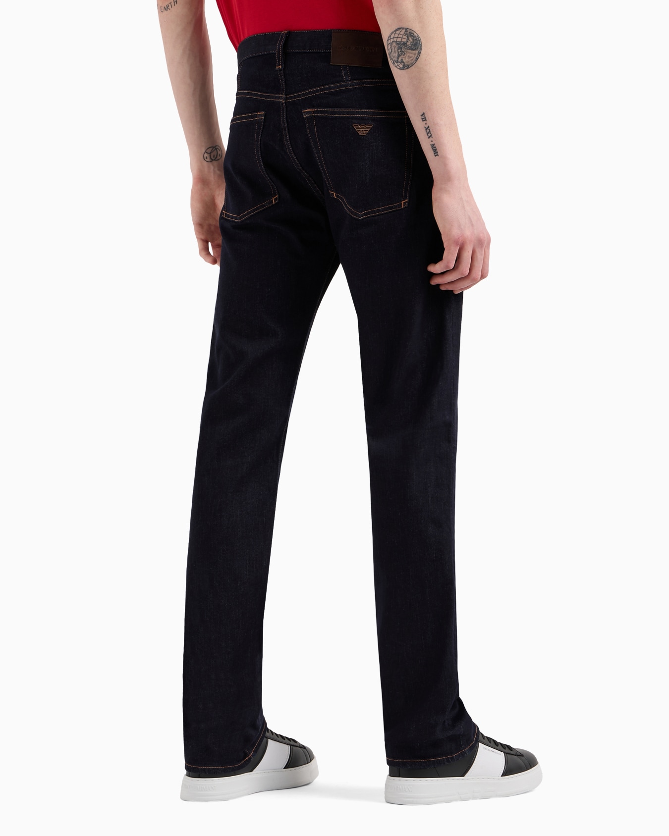Jean J21 coupe classique en denim confortable lavé 390 g/m2 Diapositive 2