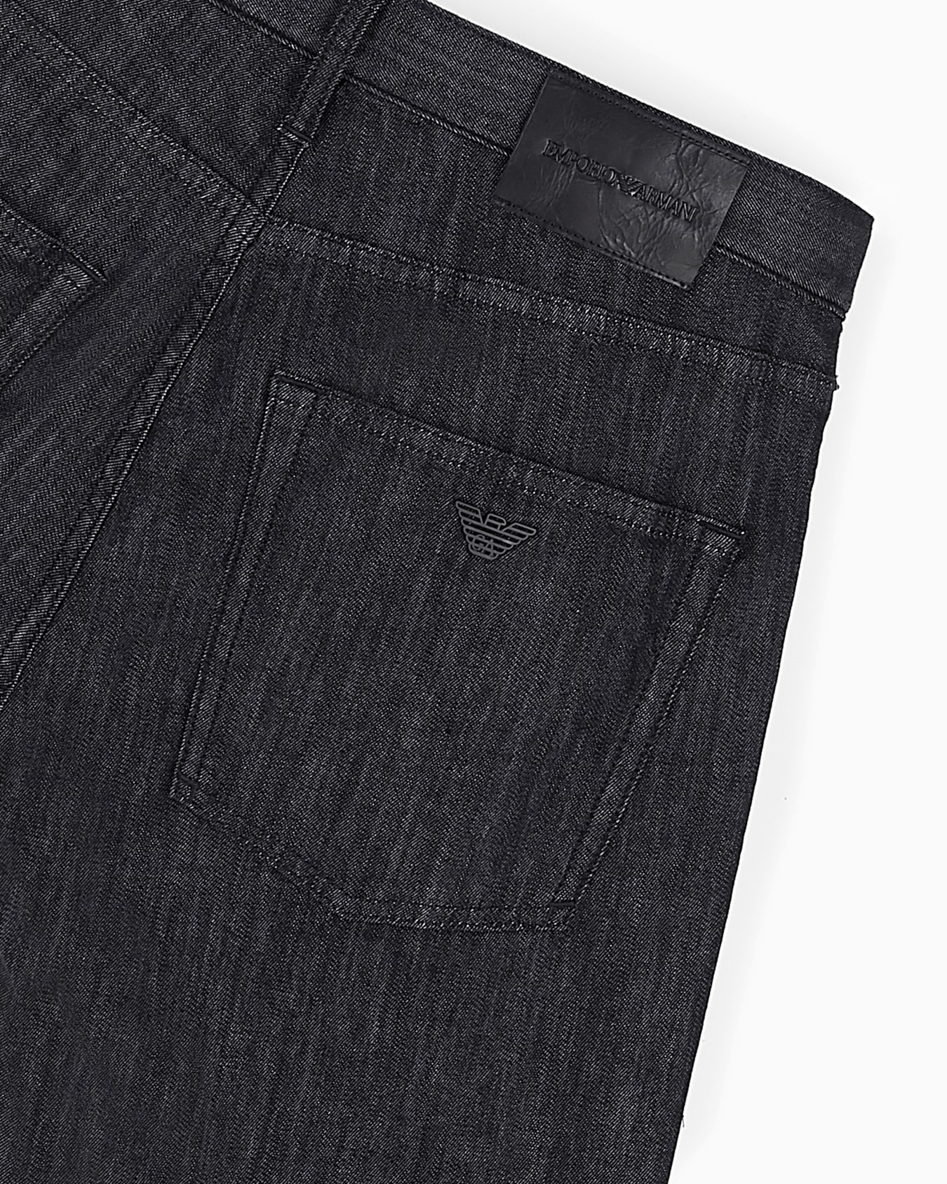 J45 Regular-fit, worn-wash 8 oz denim jeans Slide 5