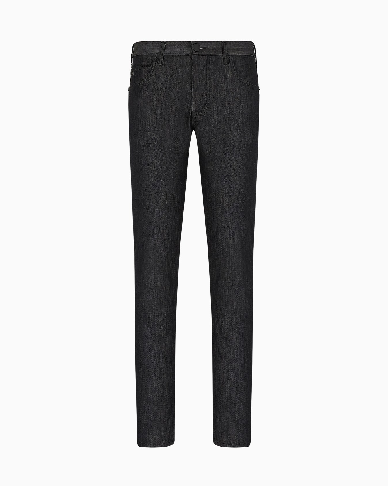 J45 Regular-fit, worn-wash 8 oz denim jeans Slide 0