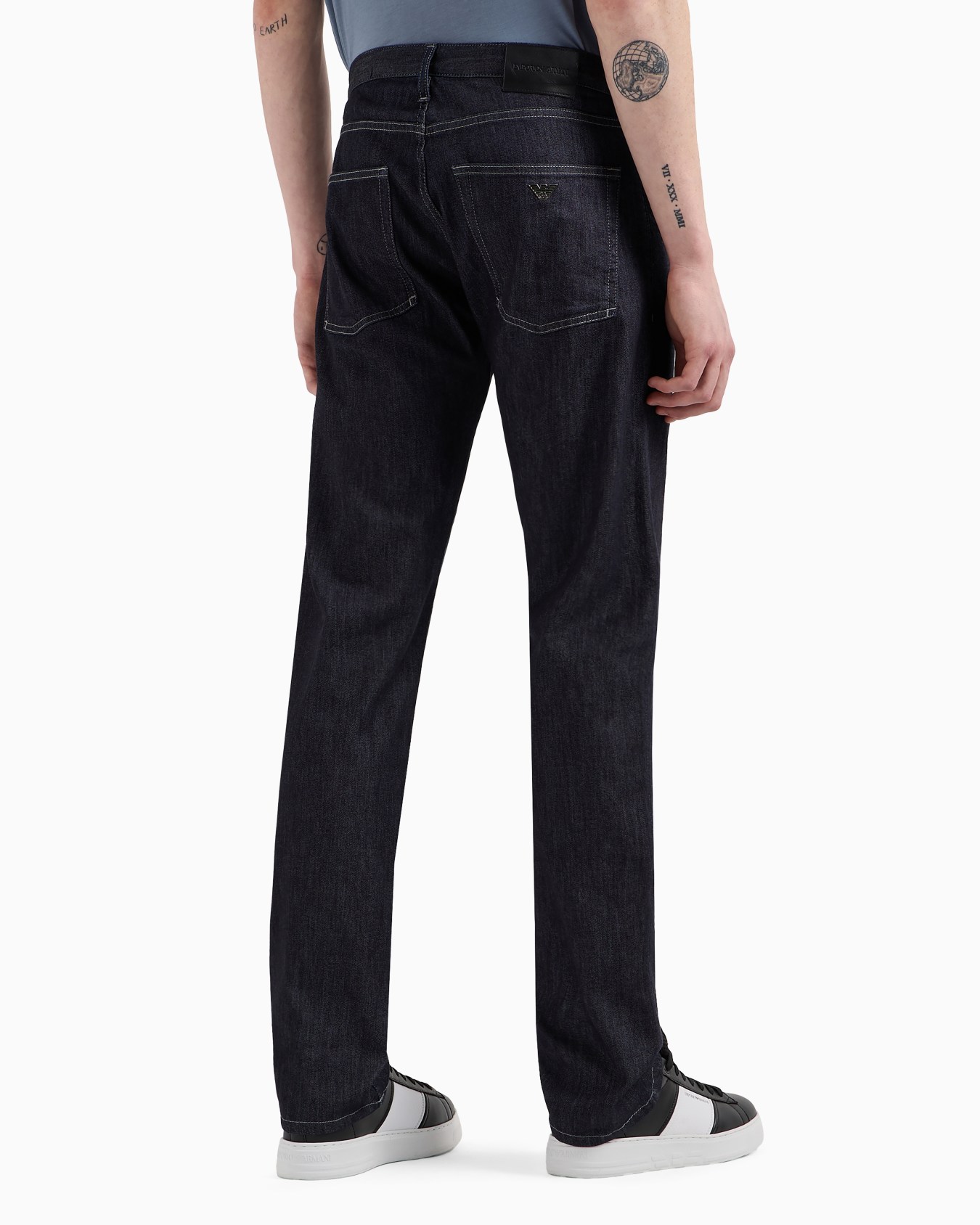 Jean J45 coupe classique en denim effet usé 270 g/m2 Diapositive 2