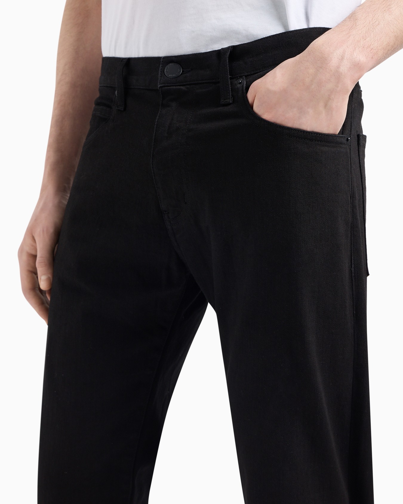 Jean J45 coupe classique en denim sergé confortable lavé 350 g/m2 Diapositive 4