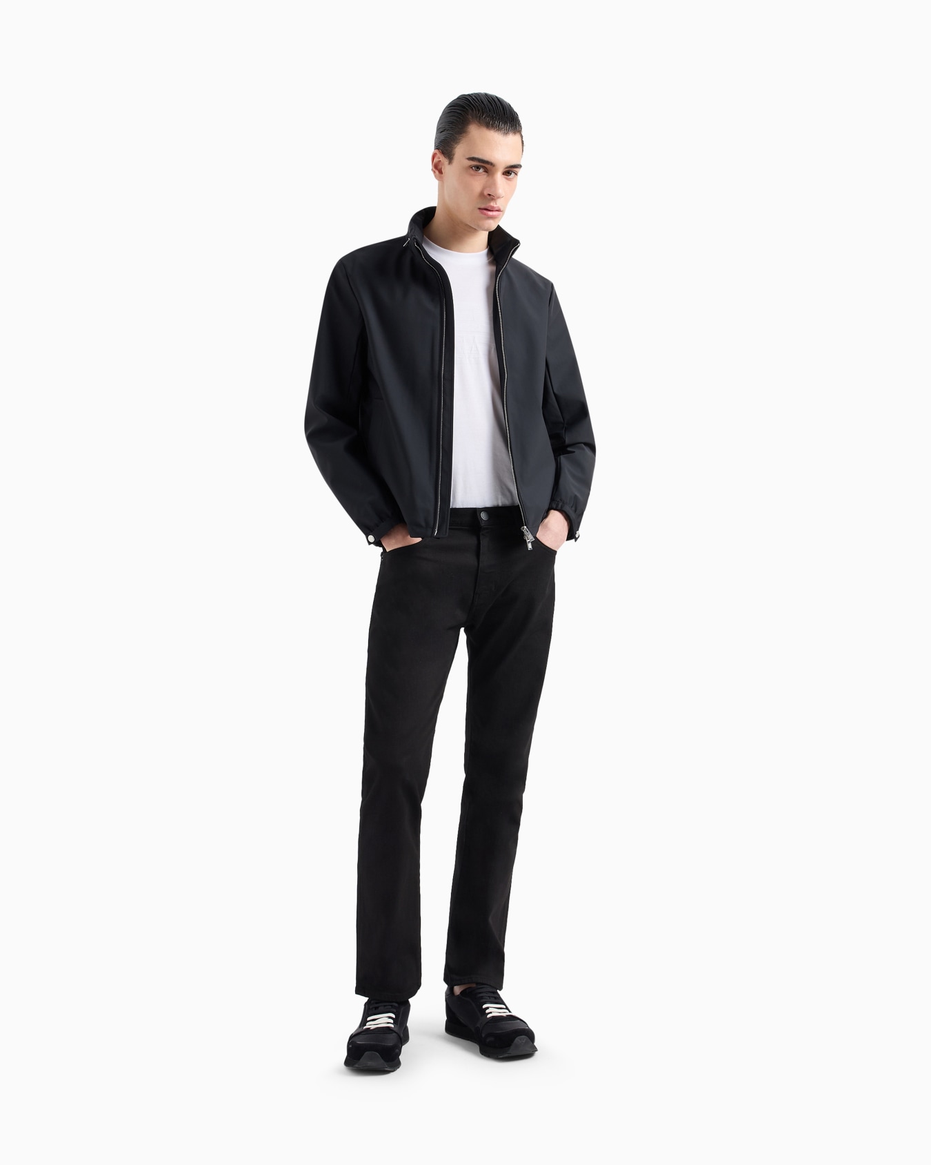 Jean J45 coupe classique en denim sergé confortable lavé 350 g/m2 Diapositive 1