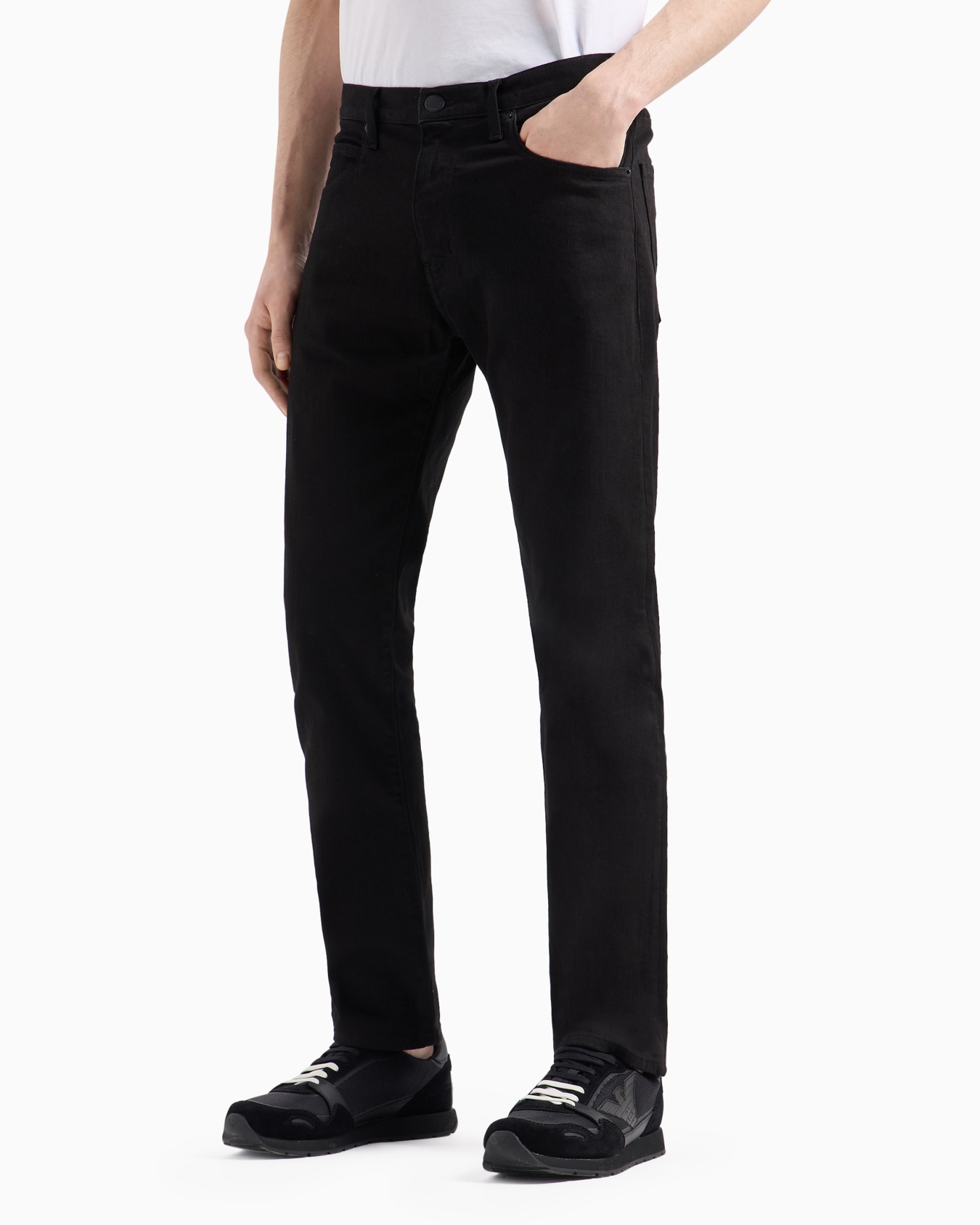 Jean J45 coupe classique en denim sergé confortable lavé 350 g/m2 Diapositive 3