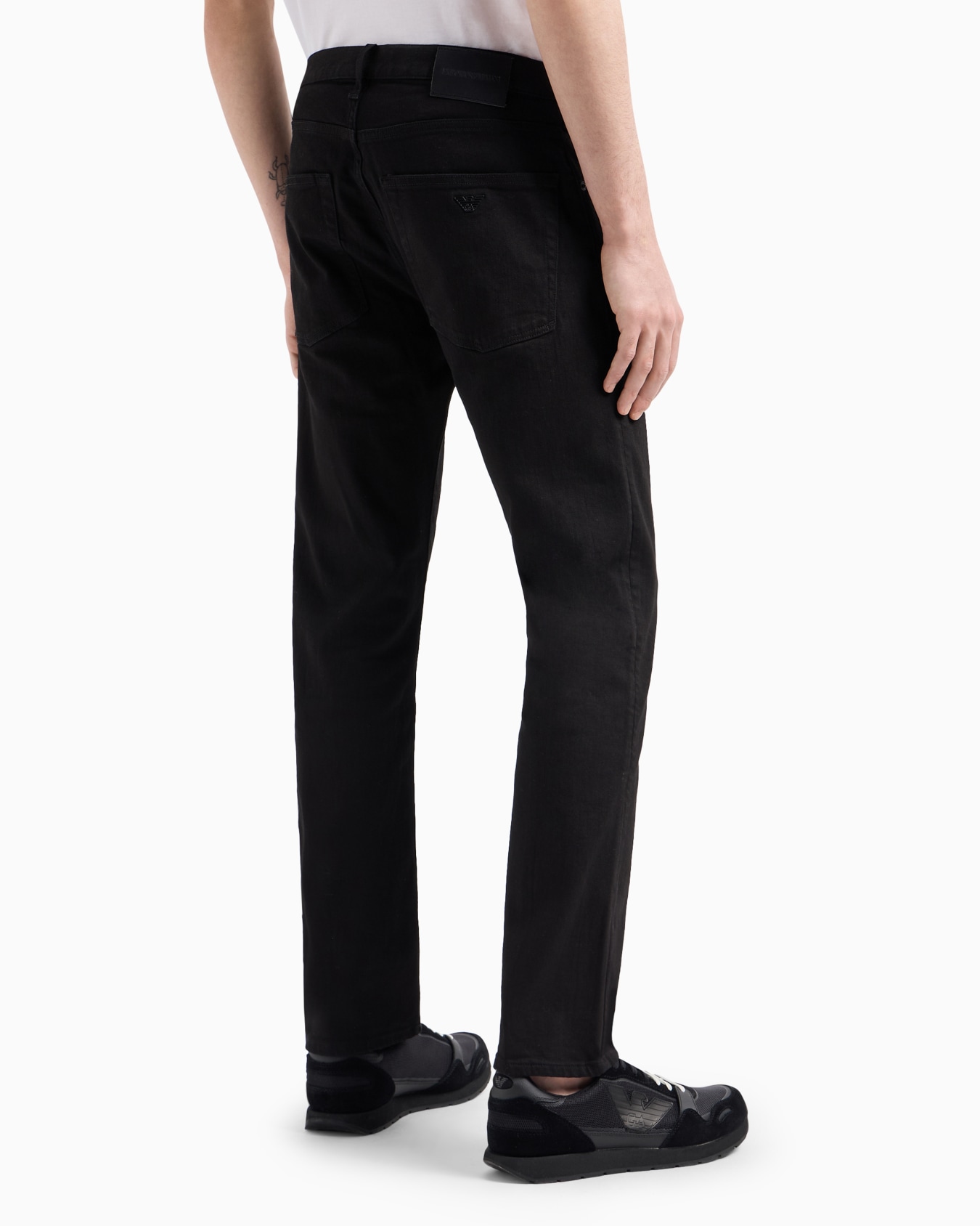 Jean J45 coupe classique en denim sergé confortable lavé 350 g/m2 Diapositive 2
